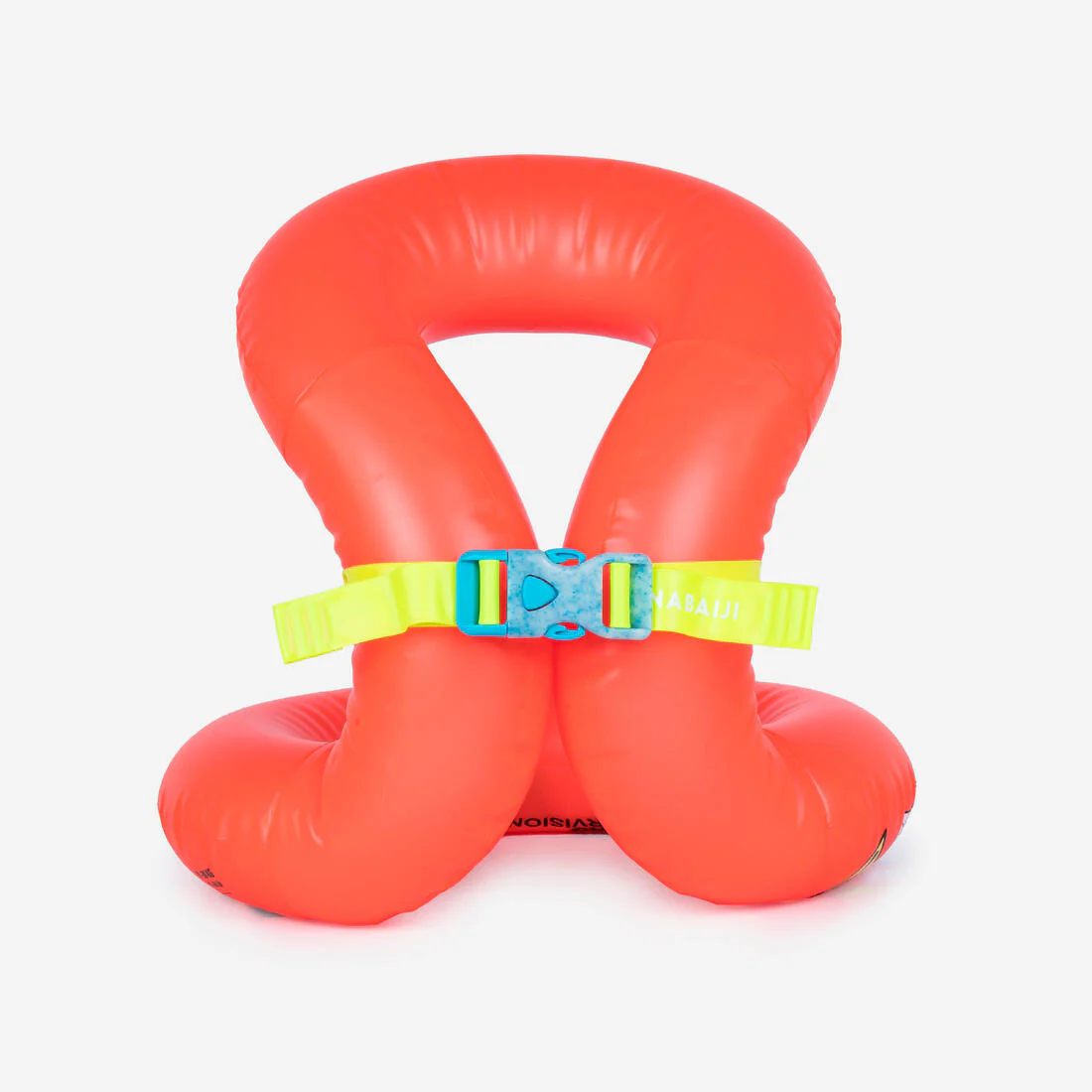 Swimming inflatable life vest for 19-30 kg - orange - Image 2