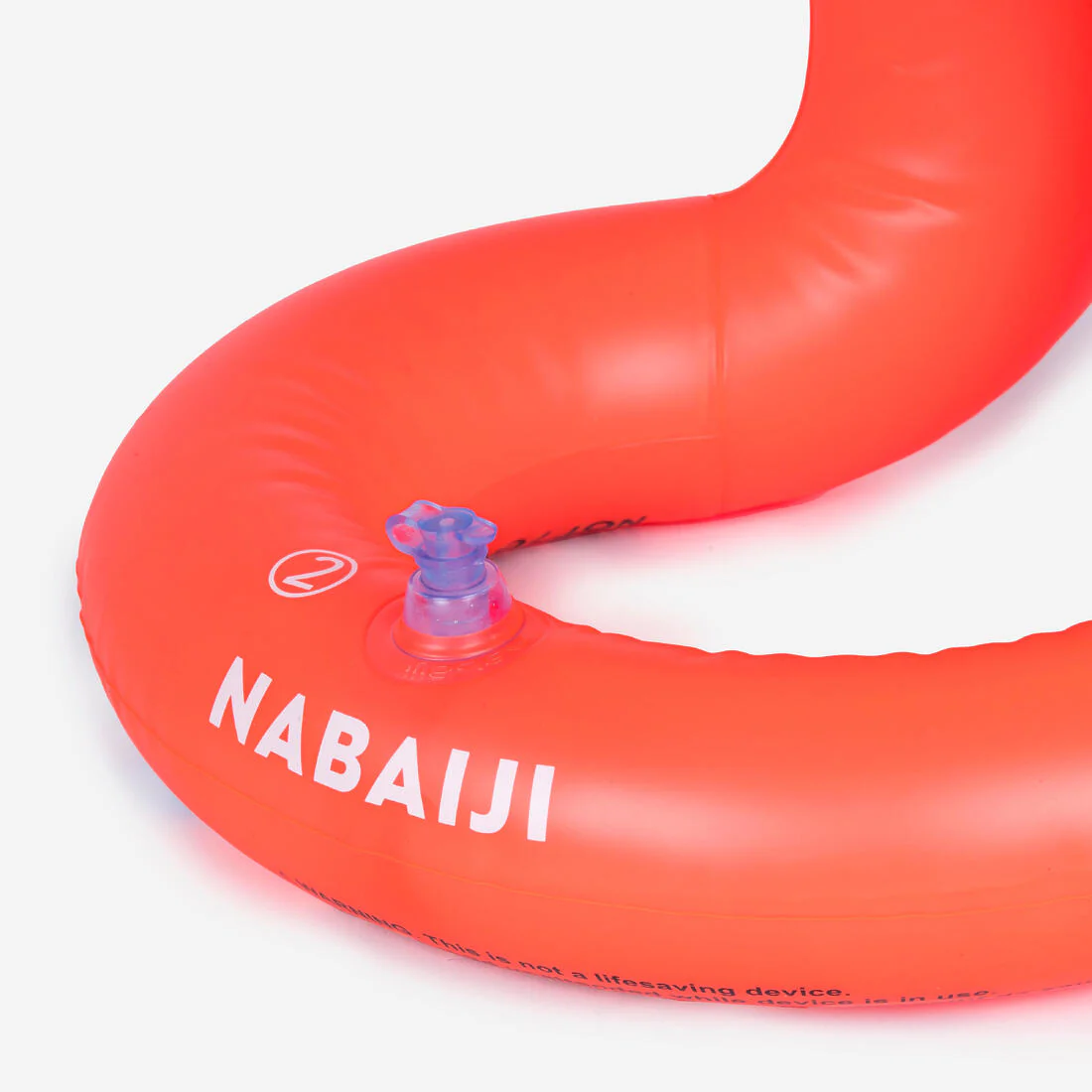 Swimming inflatable life vest for 19-30 kg - orange - Image 5