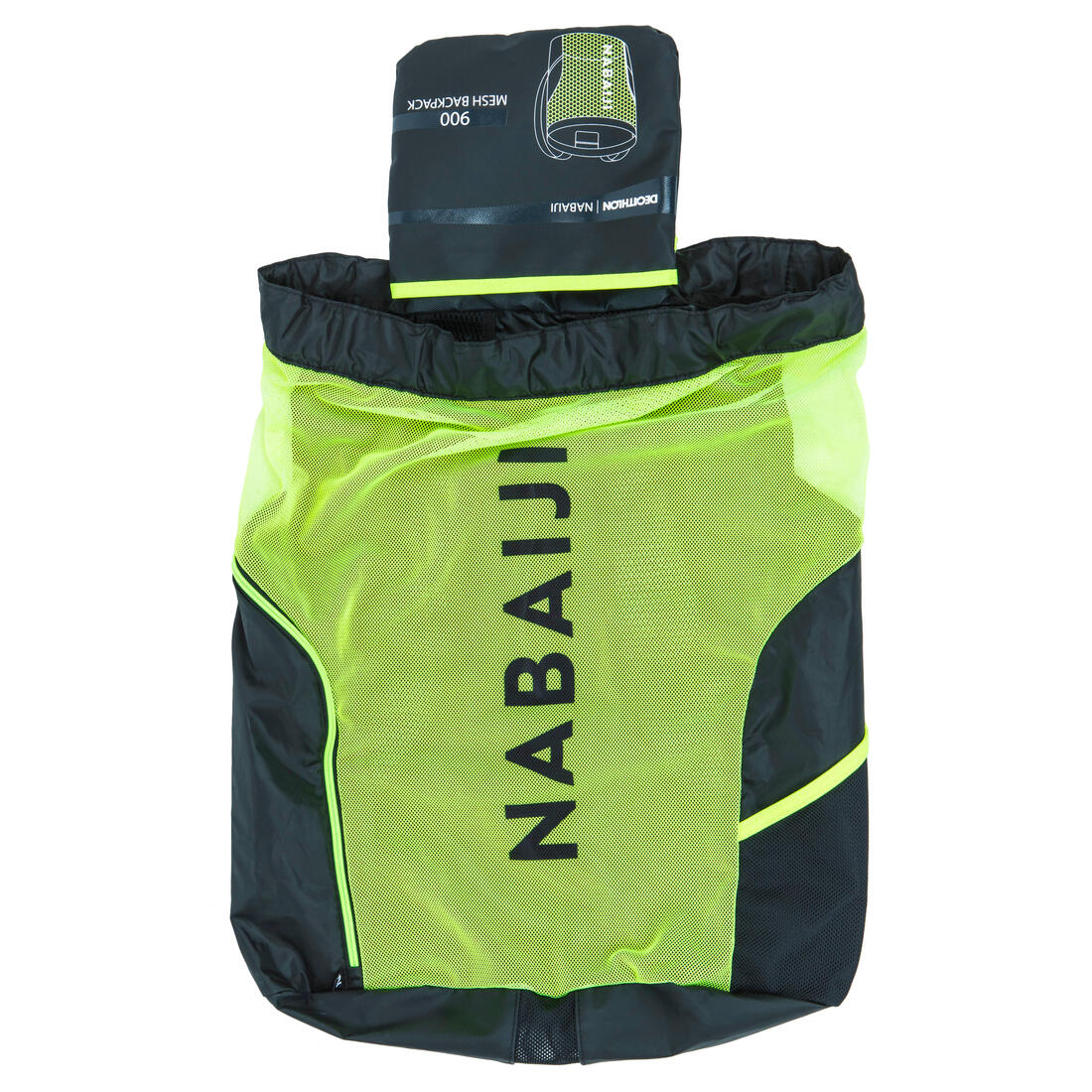 Swimming mesh pool bag 900 yellow - Image 5