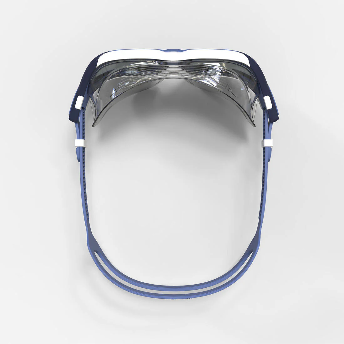 Swimming pool mask ACTIVE - Mirror lenses - Small size - Blue white - Image 5