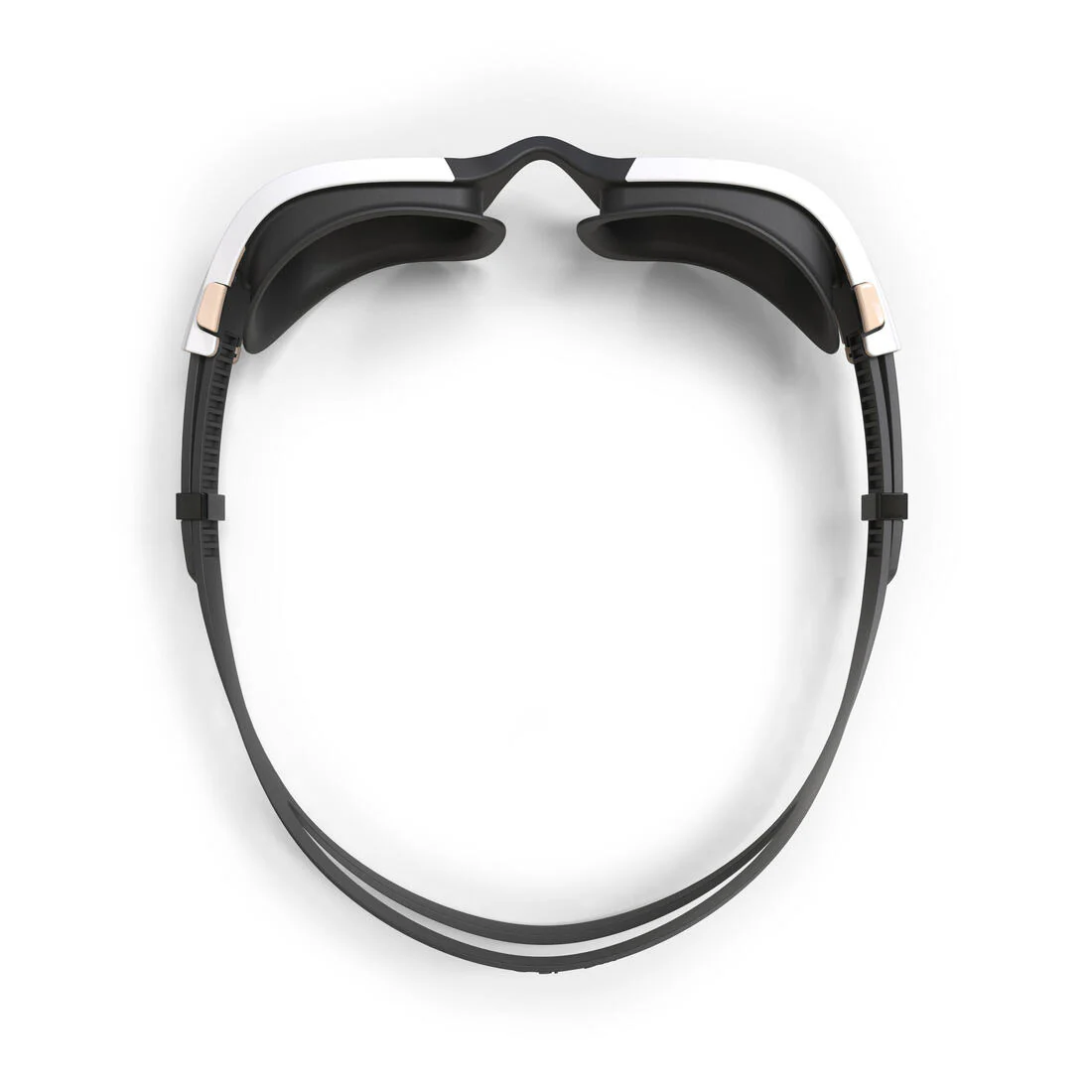Swimming SPIRIT goggles - Mirror lenses - Large - Black beige white - Image 4