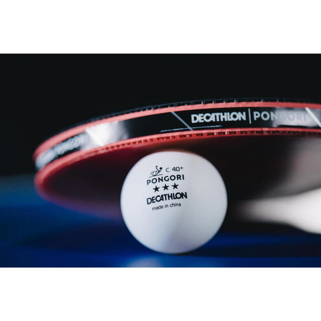Table Tennis Balls TTB 900C 40+ 3* x 4 - White - Image 9