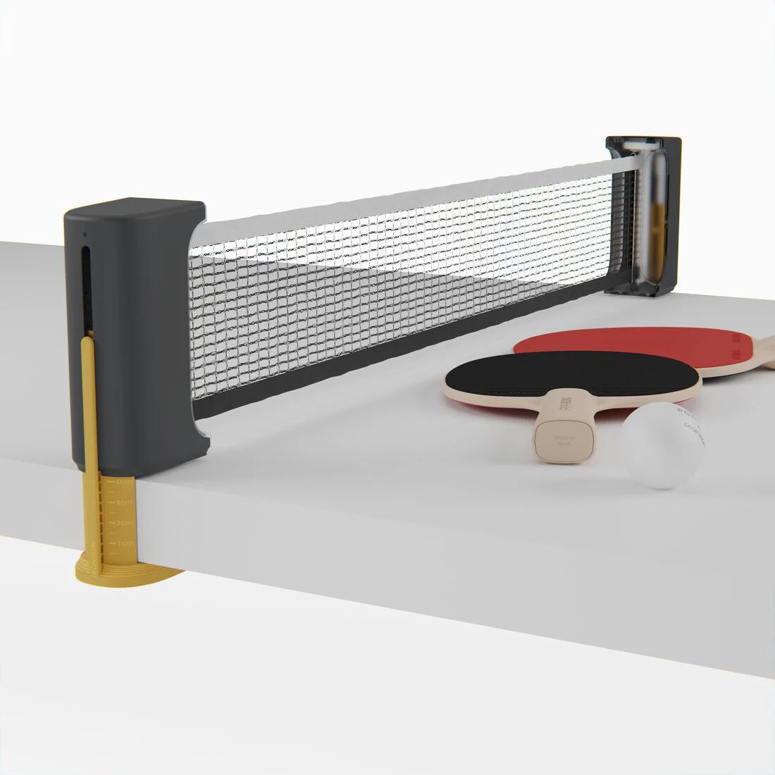 Table Tennis Set for Small Tables with Rollnet + 2 PPR100 Bats + 2 Balls - Image 3