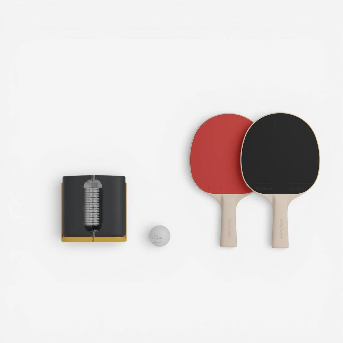 Table Tennis Set for Small Tables with Rollnet + 2 PPR100 Bats + 2 Balls - Image 6