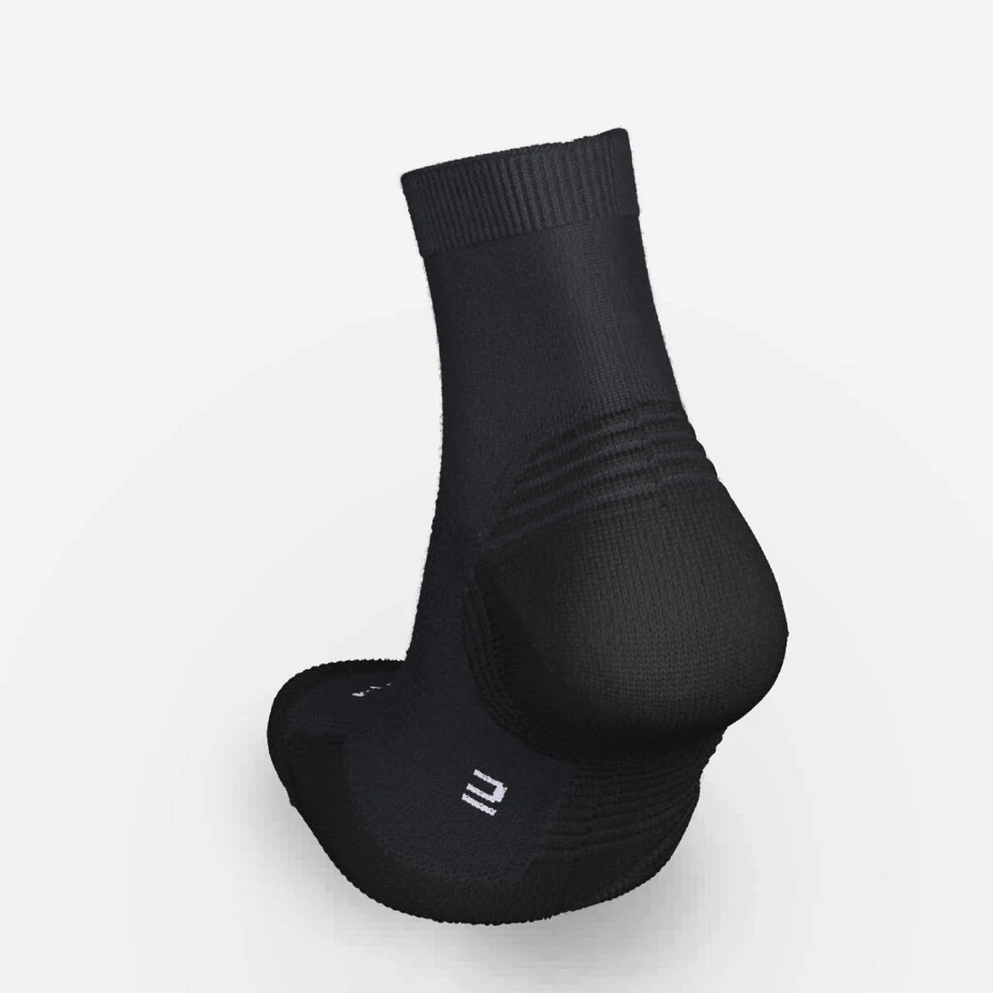 Thick Running Socks Mid Pack of 2 Pairs Run 500 - Image 5
