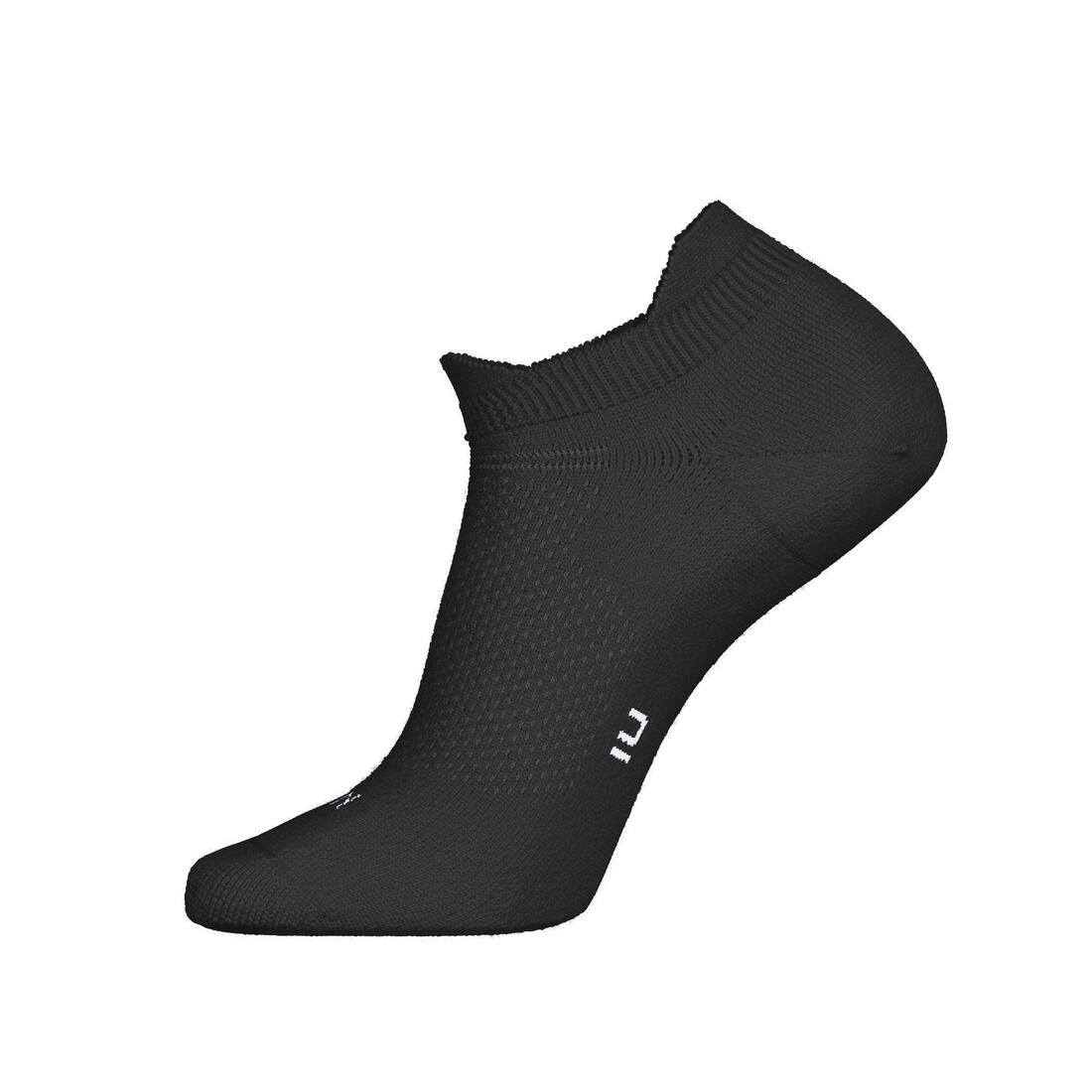 Thin Running Socks Invisible Pack of 2 Pairs Run 500 - Image 13