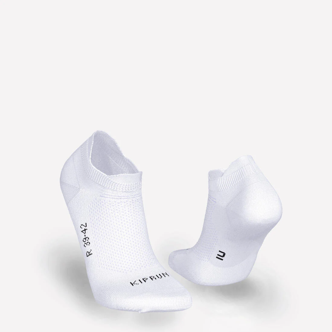 Thin Running Socks Invisible Pack of 2 Pairs Run 500 - Image 3