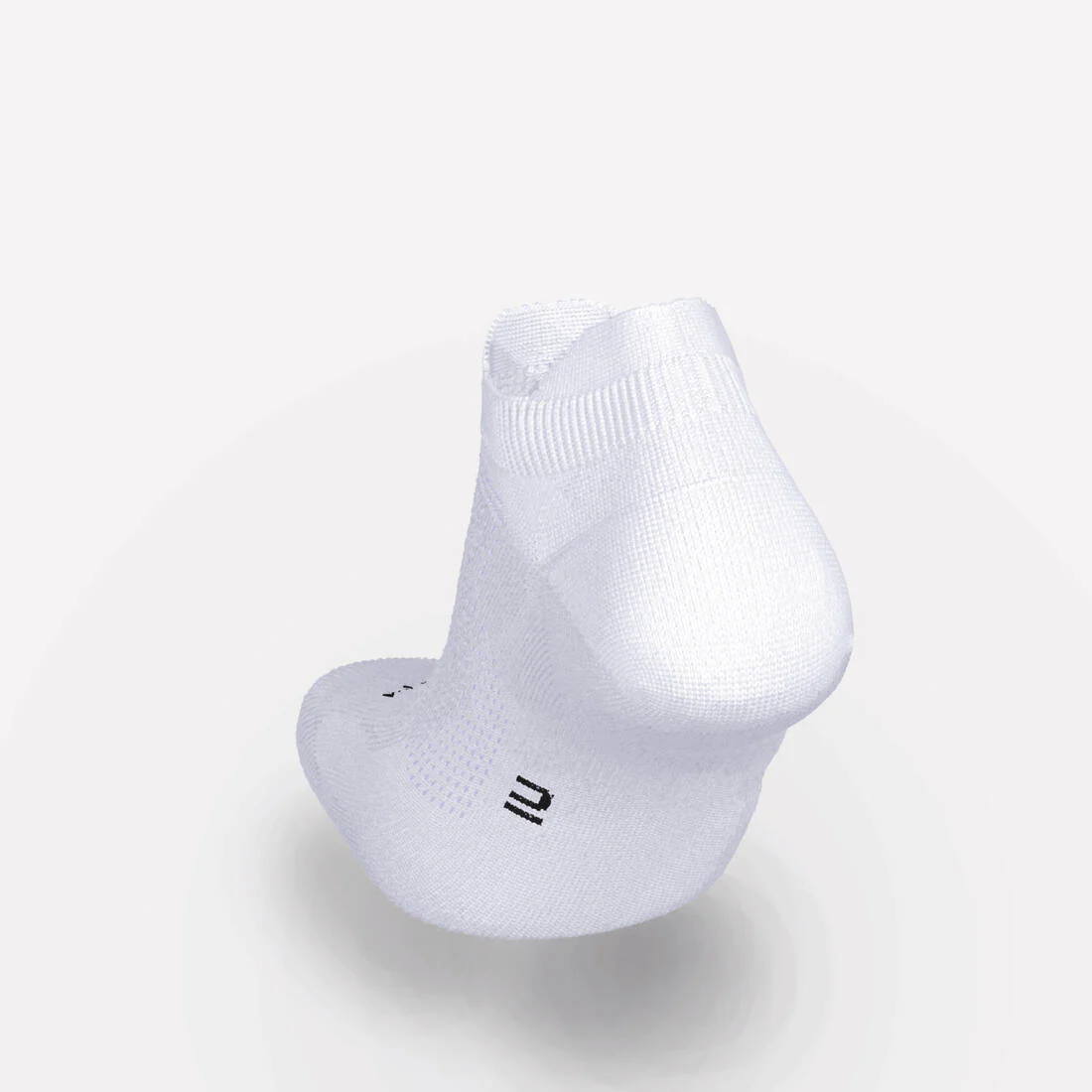 Thin Running Socks Invisible Pack of 2 Pairs Run 500 - Image 7
