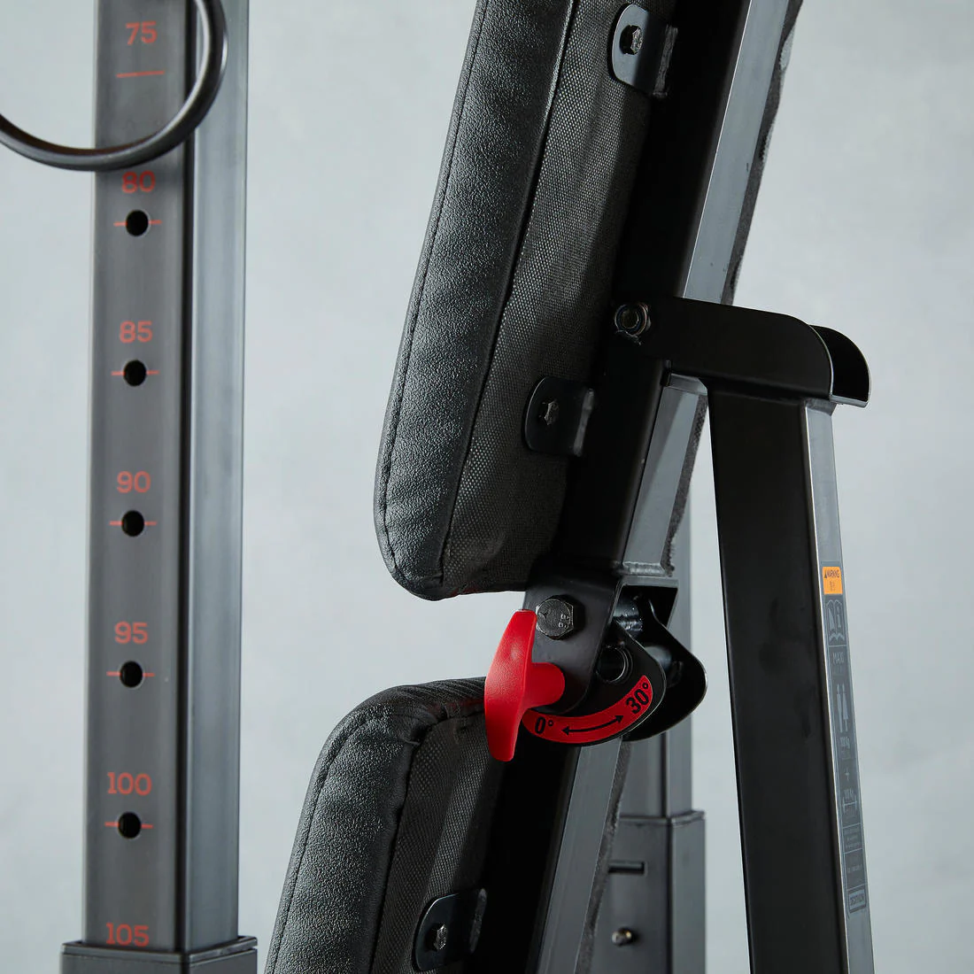 Tiltable Weights Bench with Collapsible Pegs - Bench Press Fold - Image 19