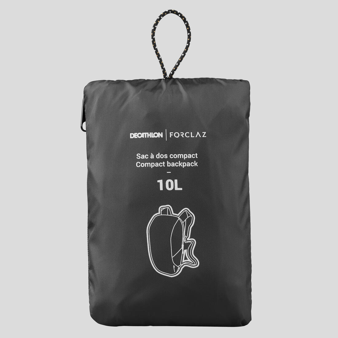 Travel 100 10L foldable pocket backpack - Image 7