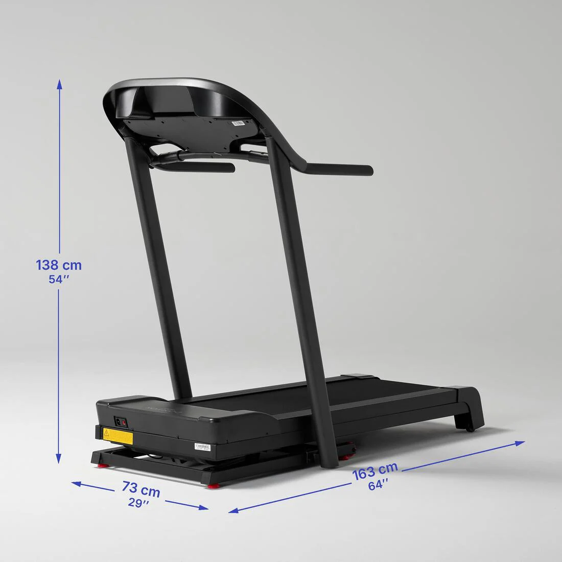 Treadmill 13 km/h T520B, with Decathlon Warranty - Image 4