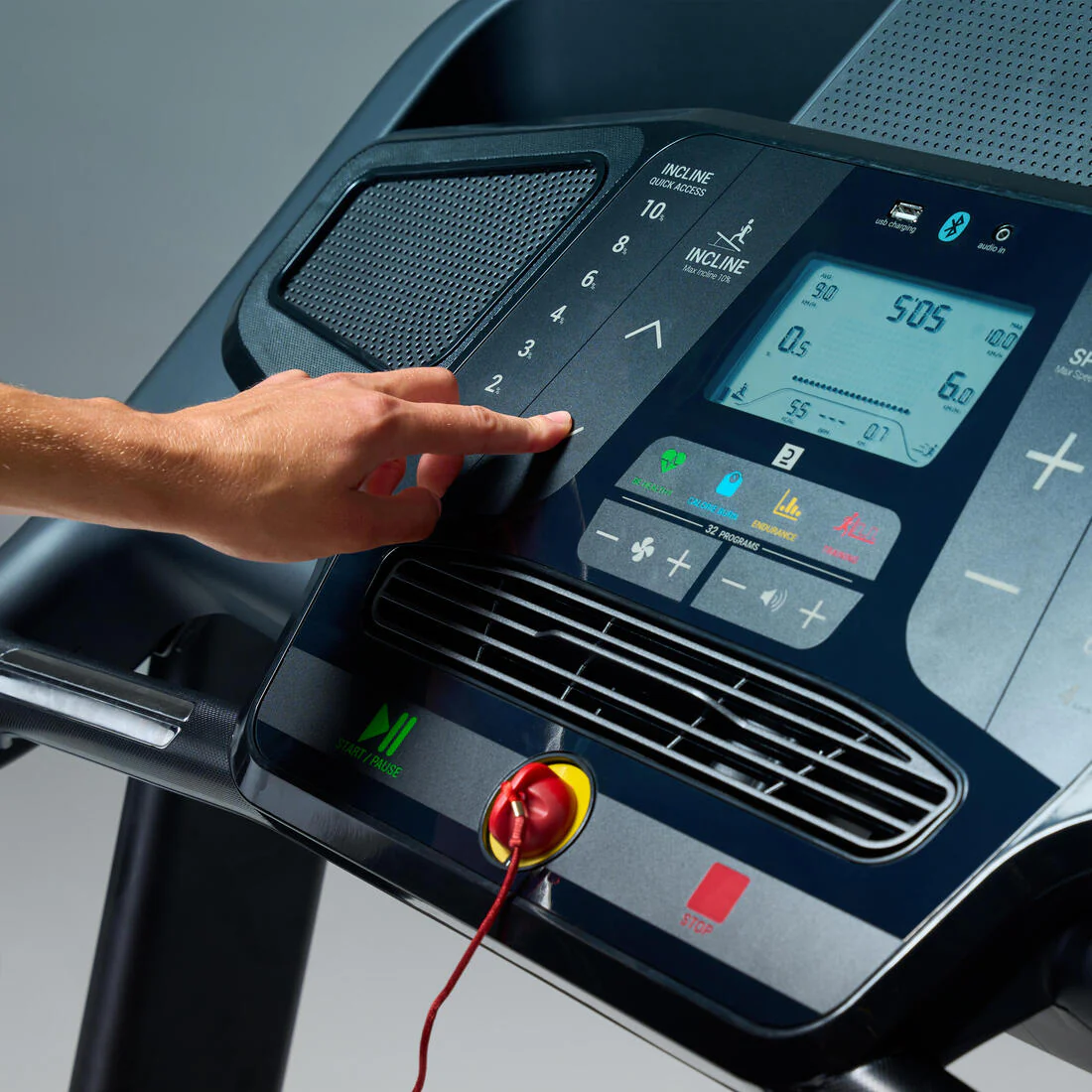Treadmill 18 km/h T900C, with Decathlon Warranty - Image 14