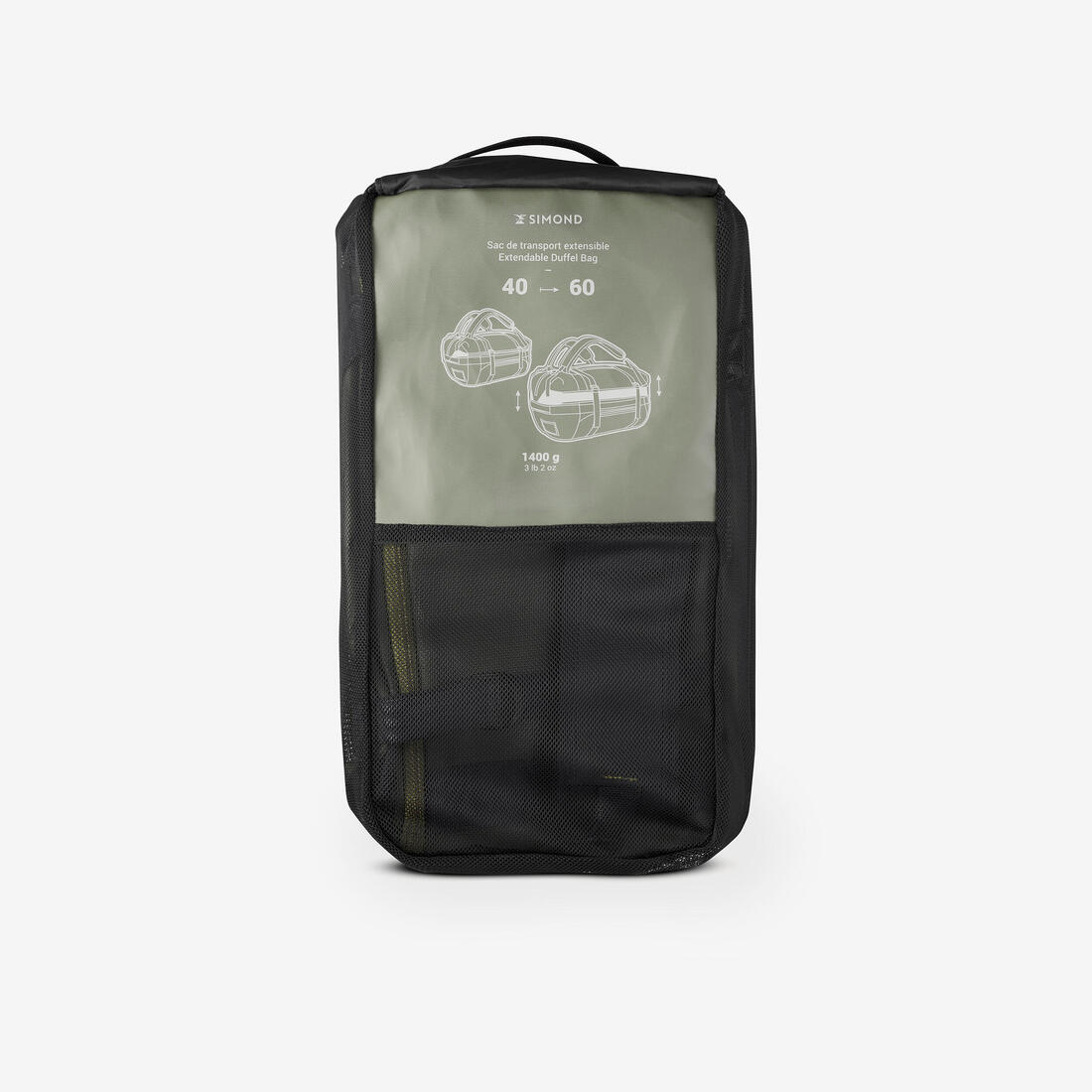 Trekking Carry Bag - 40 L to 60 L - DUFFEL 500 EXTEND - Image 7
