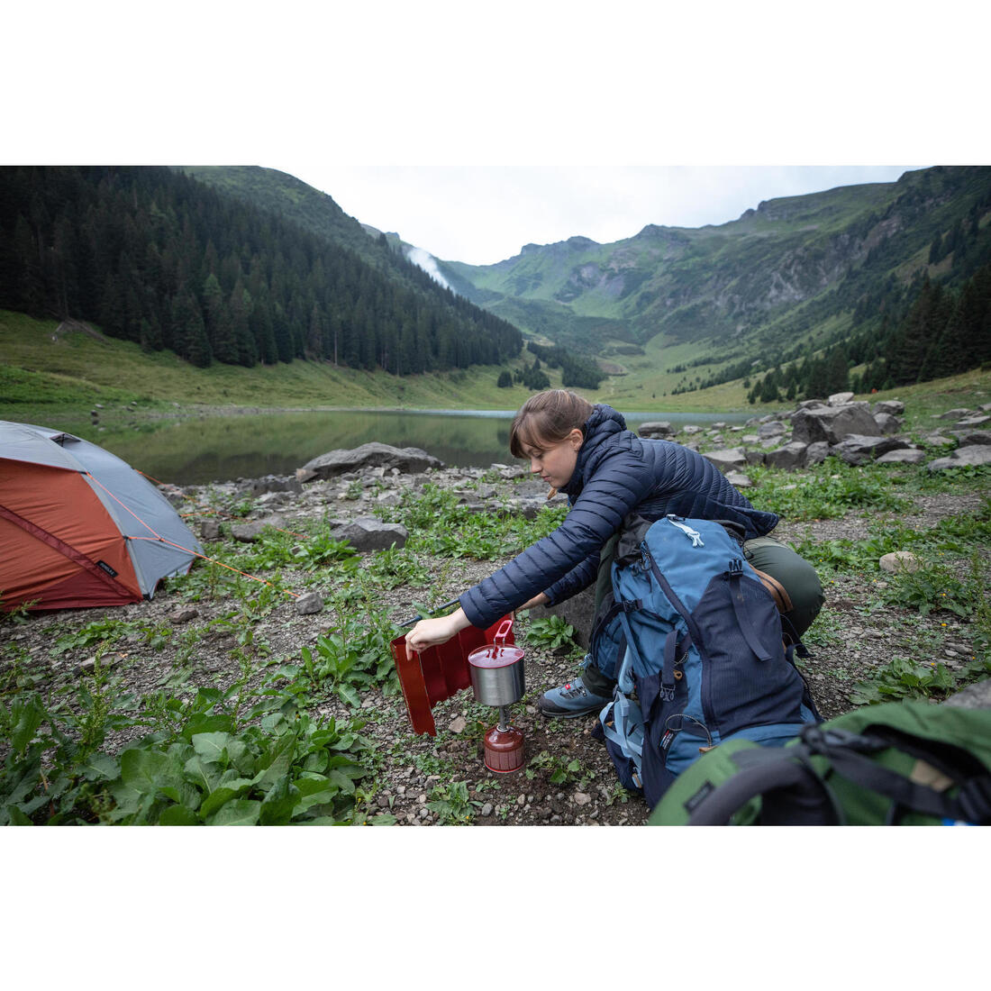 Trekking Stainless Steel Cookset MT500 - 1 Person - Image 17
