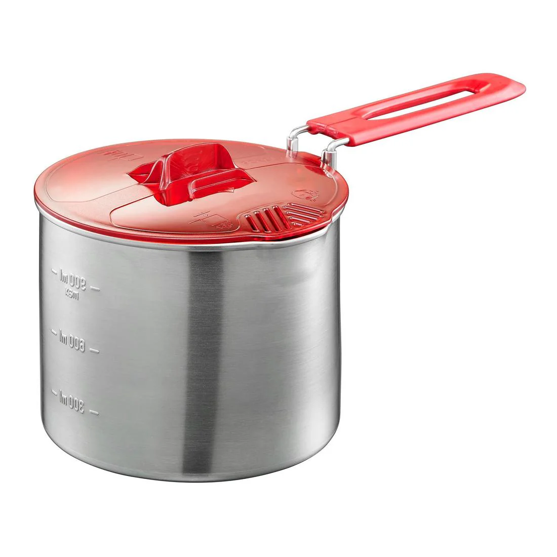 Trekking Stainless Steel Cookset MT500 - 1 Person - Image 2
