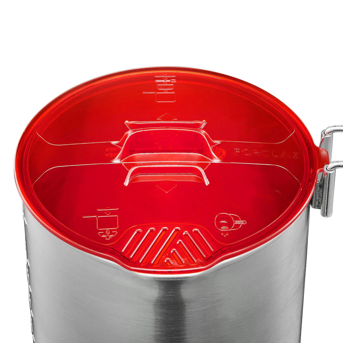 Trekking Stainless Steel Cookset MT500 - 1 Person - Image 5