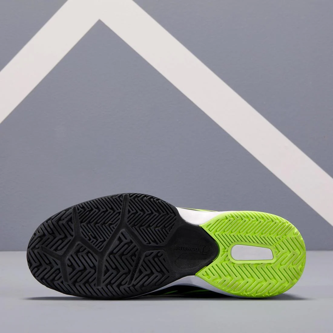 TS560 JR Kids' Tennis Shoes - Black/Yellow - Image 4