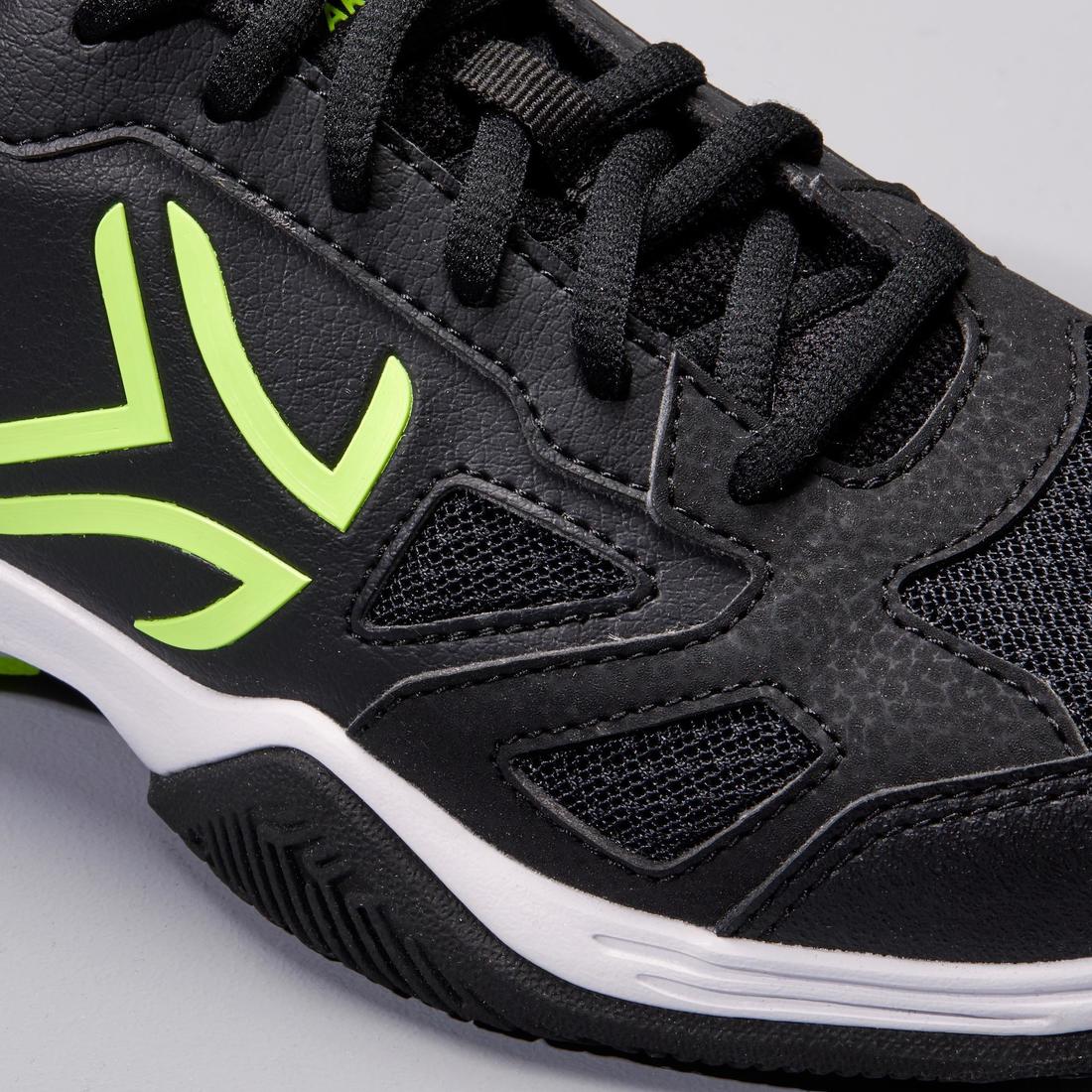 TS560 JR Kids' Tennis Shoes - Black/Yellow - Image 5