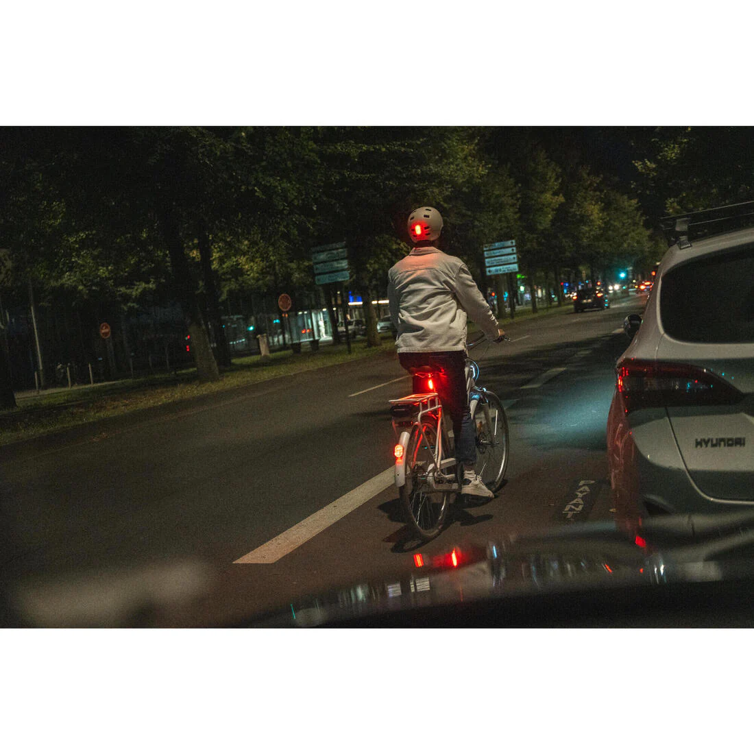 Twin-Pack USB Clip Front/Rear Bike Lights SL510 - Black - Image 13