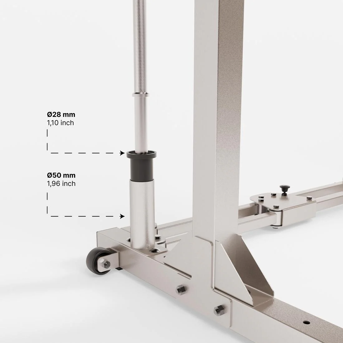 Ultra-Compact 2-Second Fold-Down Weight Training Rack 120 kg - Image 10