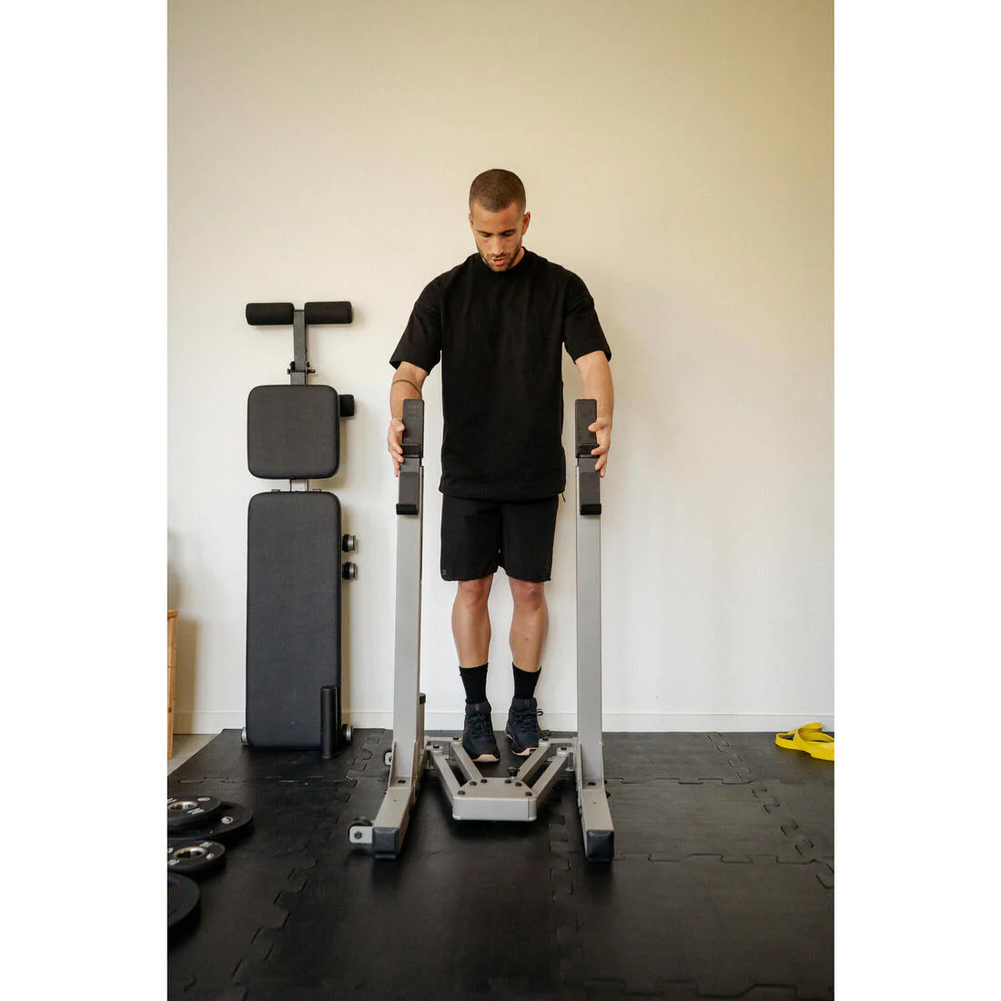 Ultra-Compact 2-Second Fold-Down Weight Training Rack 120 kg - Image 17