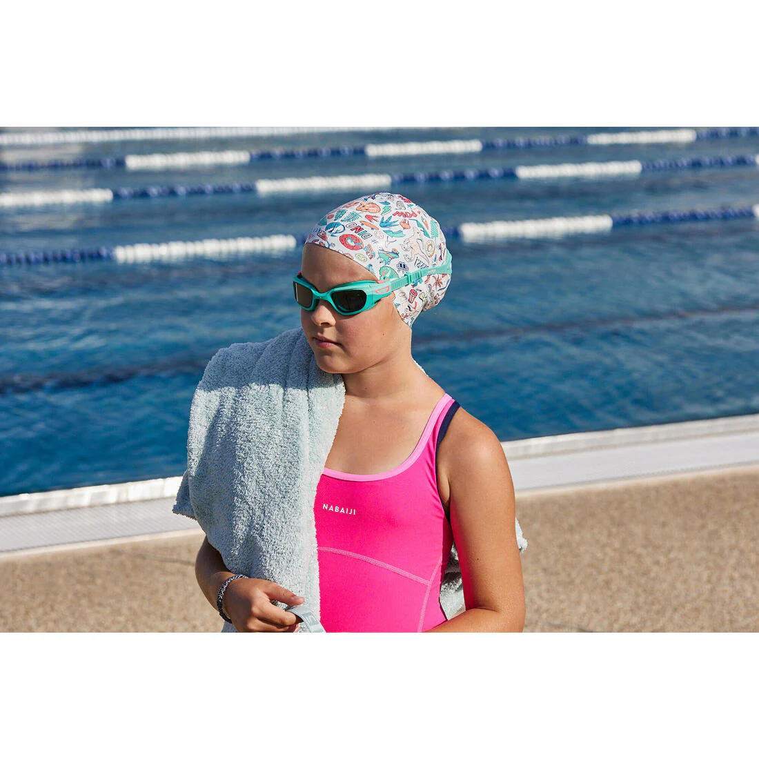 Ultra-soft Microfibre swimming towel size L 110 x 175 cm - Image 14