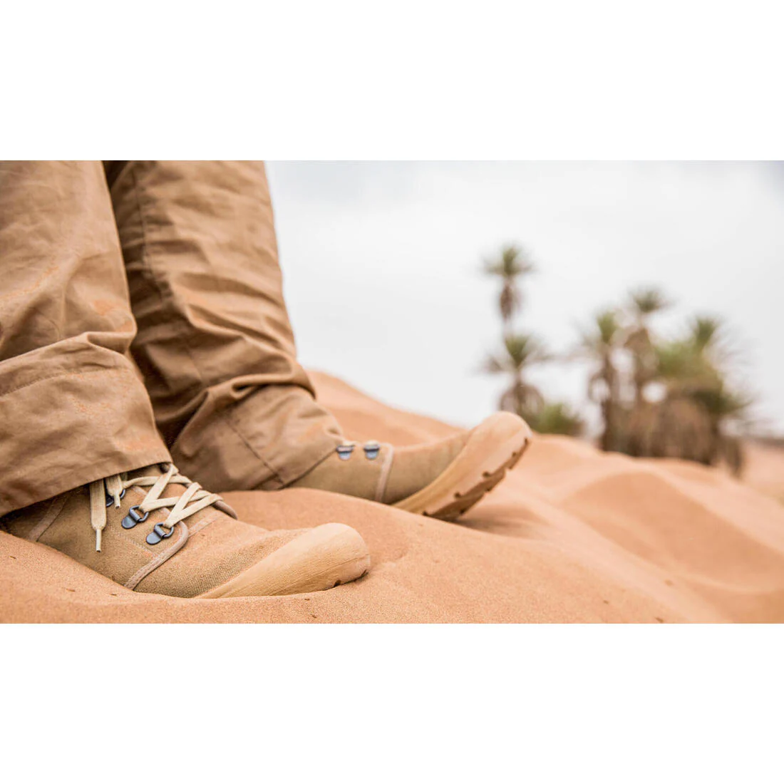Unisex Desert Trekking High-Top Anti-Sand Boots Desert 900 - Image 2