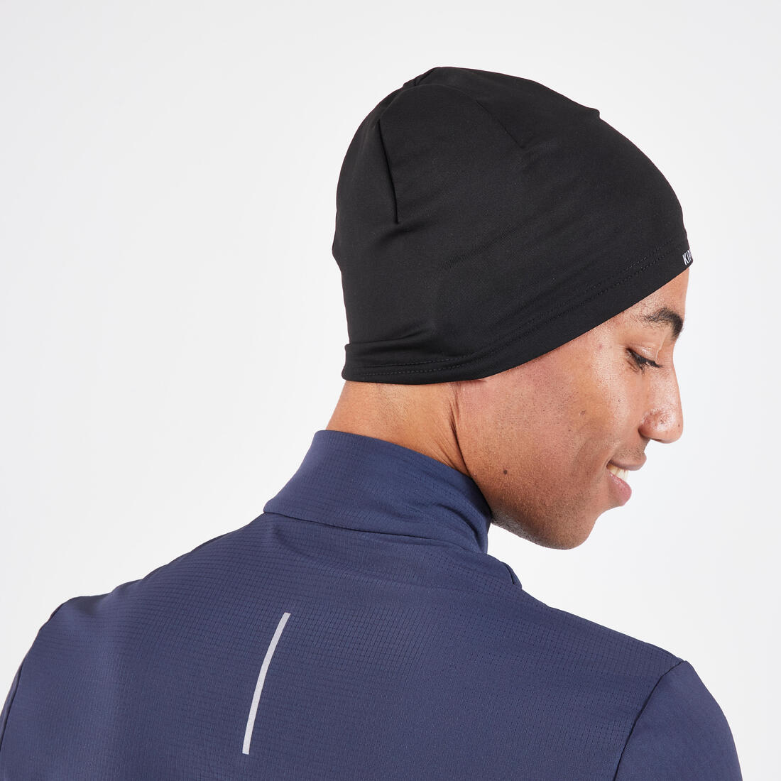 KIPRUN Warm+ Unisex Warm Running Hat - BLACK - Image 5