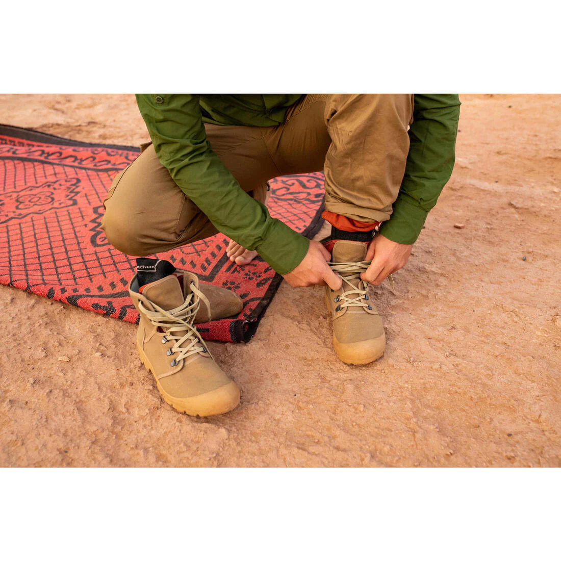 Unisex Sand-Proof Boots - Brown - Image 10