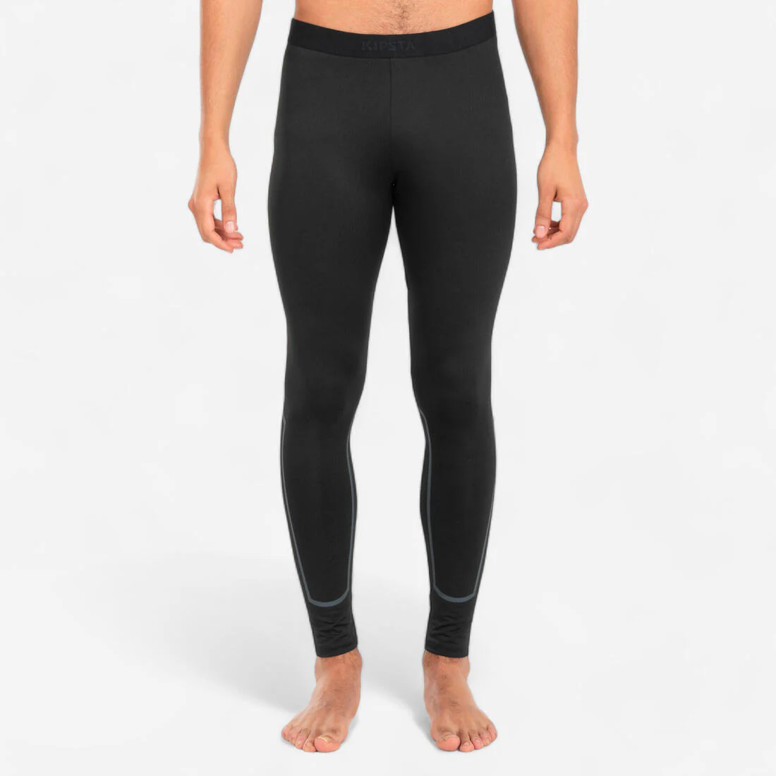 Unisex Thermal Football Tights Keepcomfort 100 - Black - Image 4