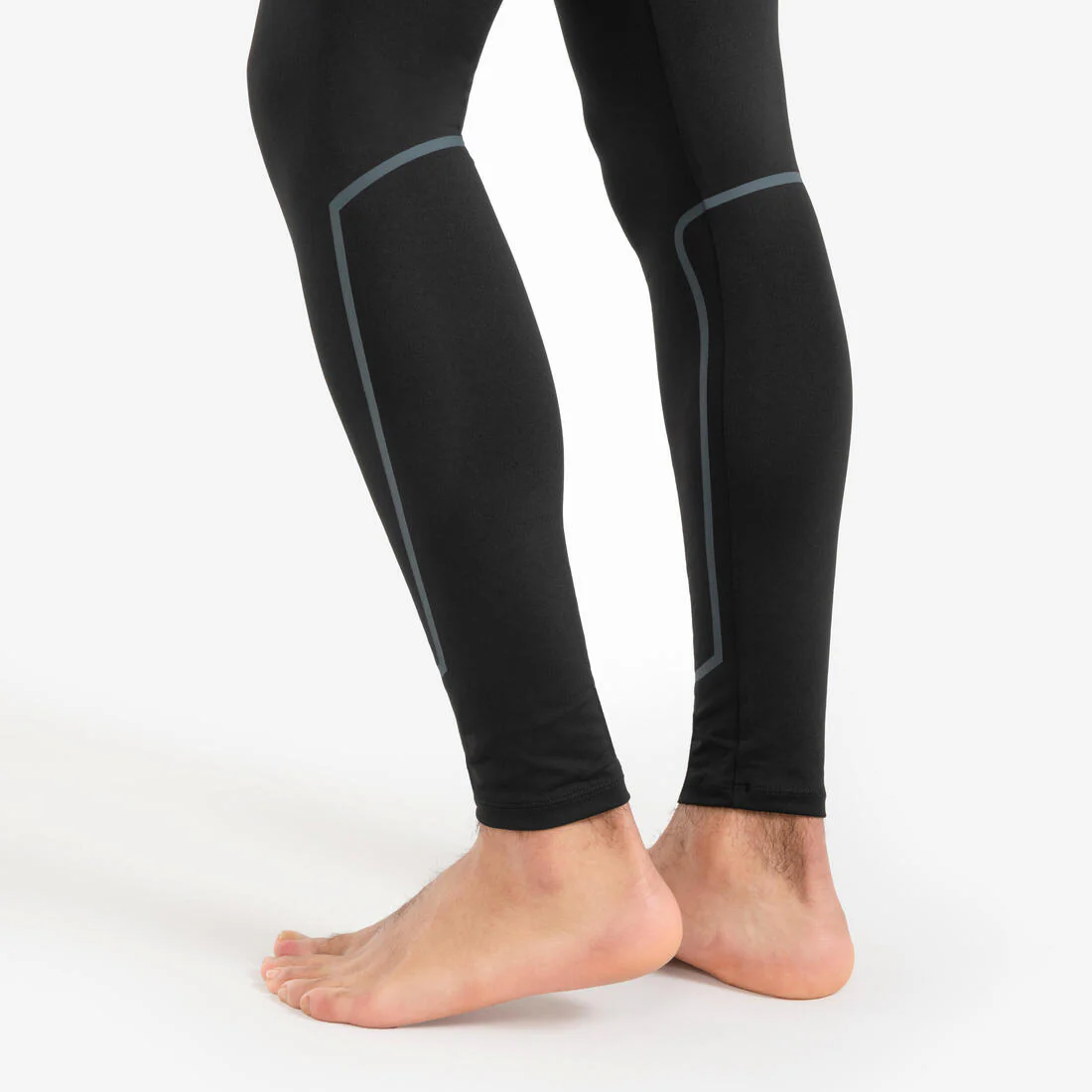 Unisex Thermal Football Tights Keepcomfort 100 - Black - Image 6
