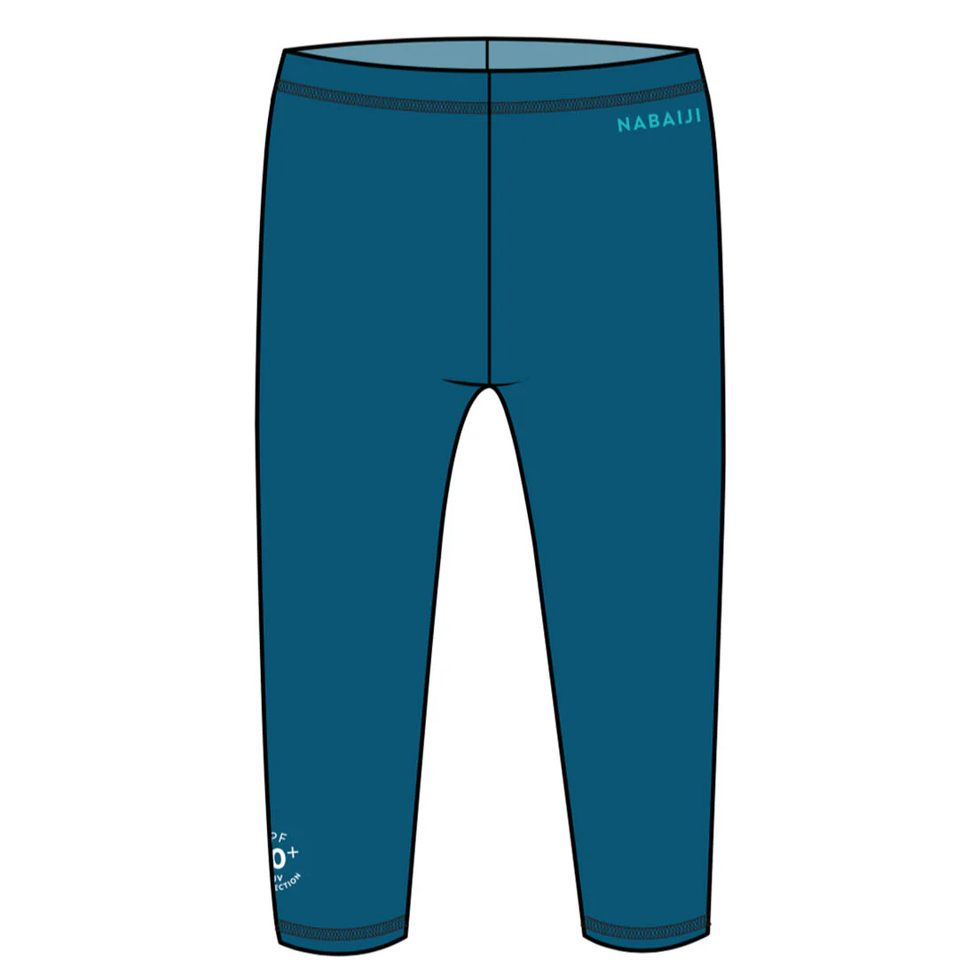 UV Protection Long Swimsuit Bottoms - Dark Blue - Image 4