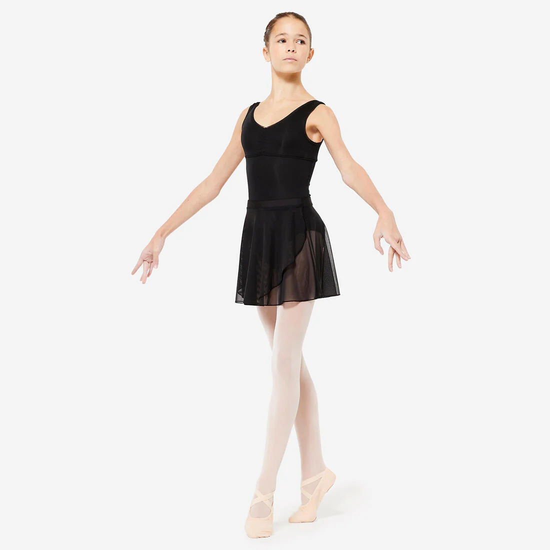 Voile Ballet Skirt - Black - Image 2