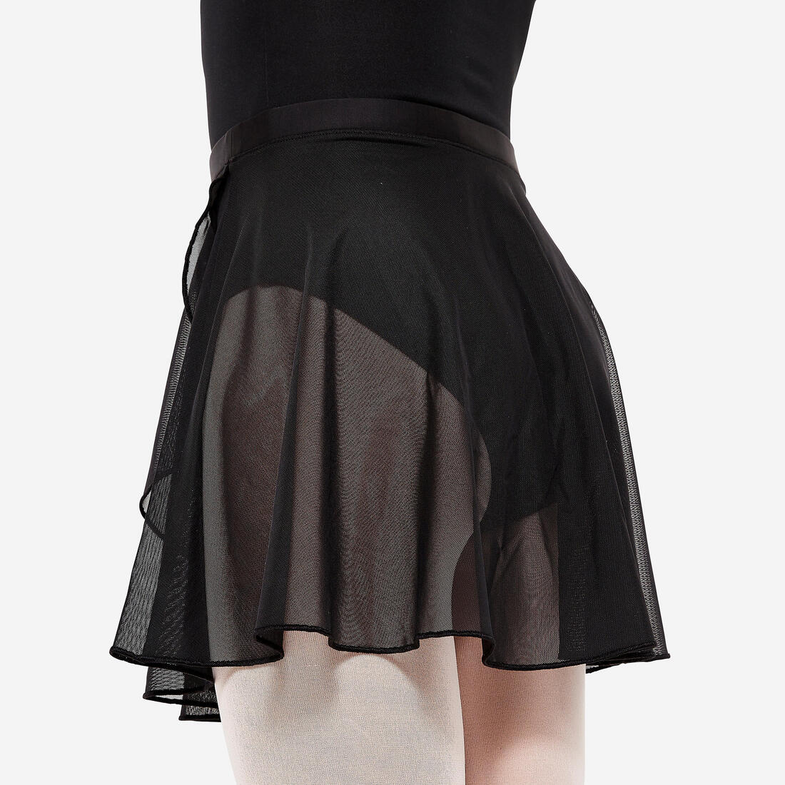 Voile Ballet Skirt - Black - Image 4