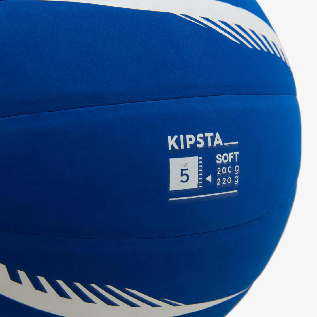 Volleyball 200 / 220 g Ball VB500 Soft - Blue/White - Image 4