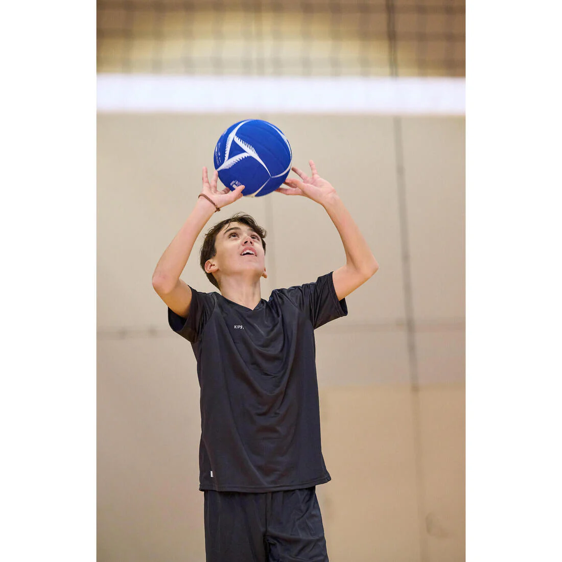 Volleyball 200 / 220 g Ball VB500 Soft - Blue/White - Image 9