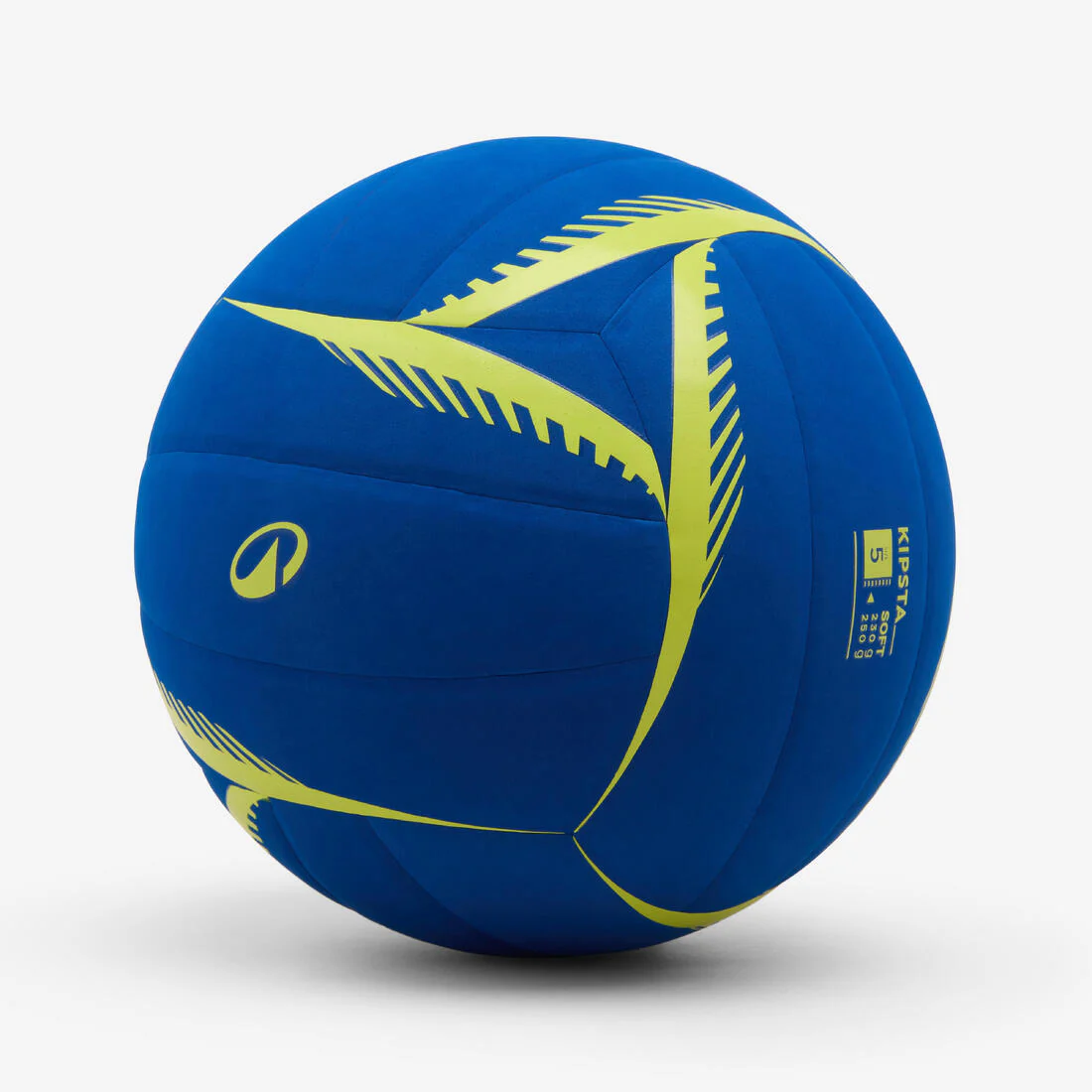 Volleyball 230/250 g Ball VB500 Soft - Blue/Yellow - Image 2