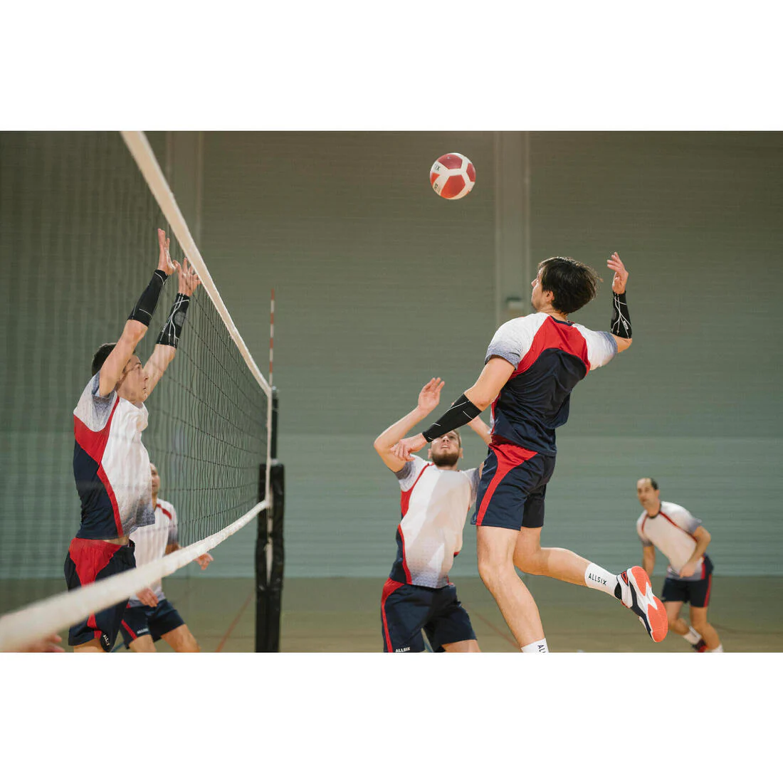 Volleyball V900 - White/Red - Image 6
