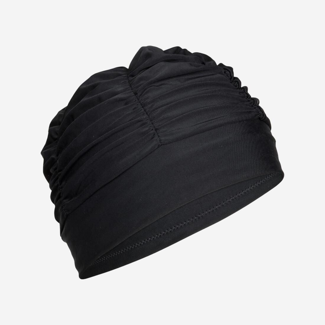 Volume mesh swimming cap - Stretchy - One size - Black