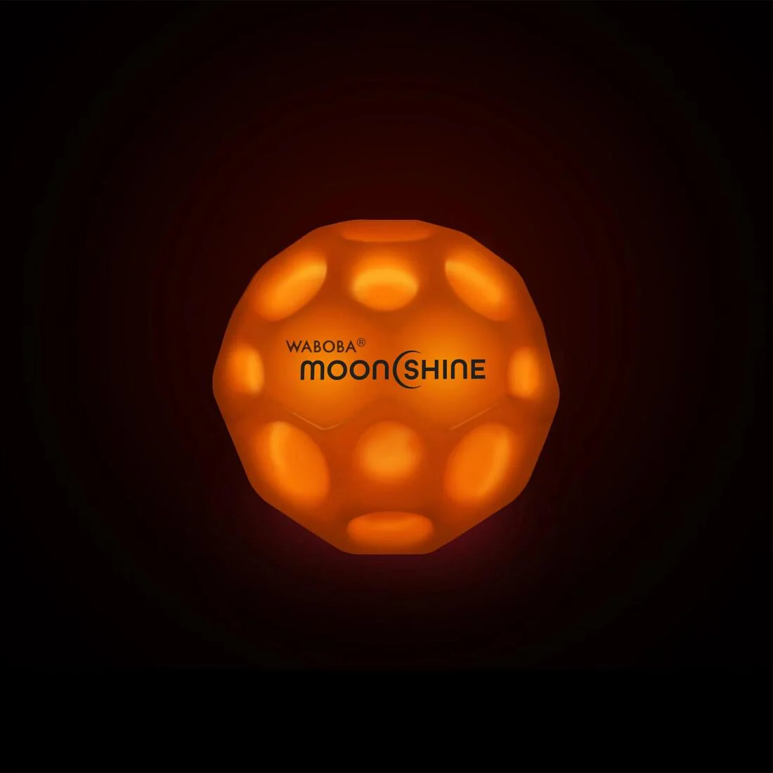 Waboba Moonshine Light-Up Moon Ball - High-Bounce Polyurethane Reactive Ball