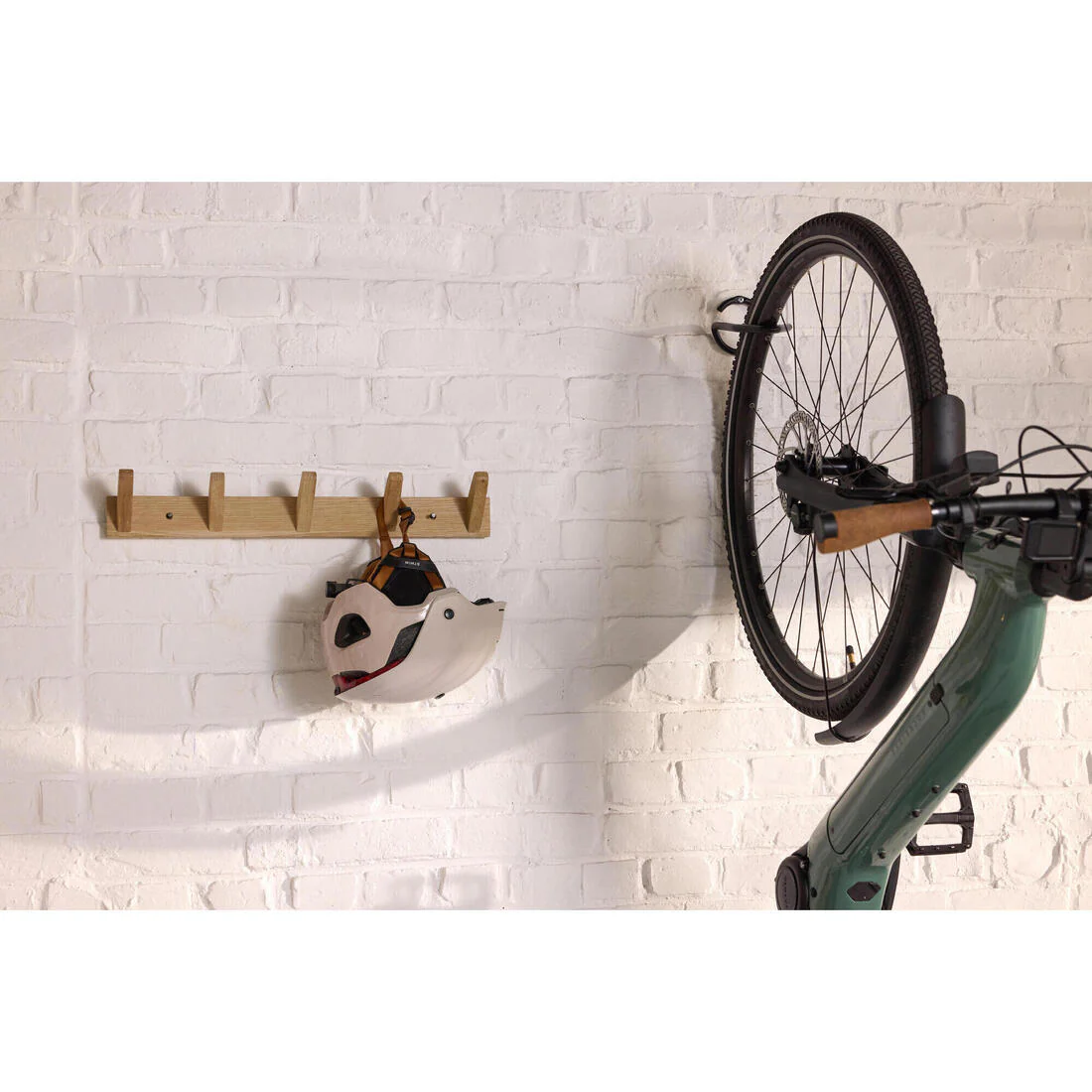 Wall and ceiling bike rack - black - Image 7