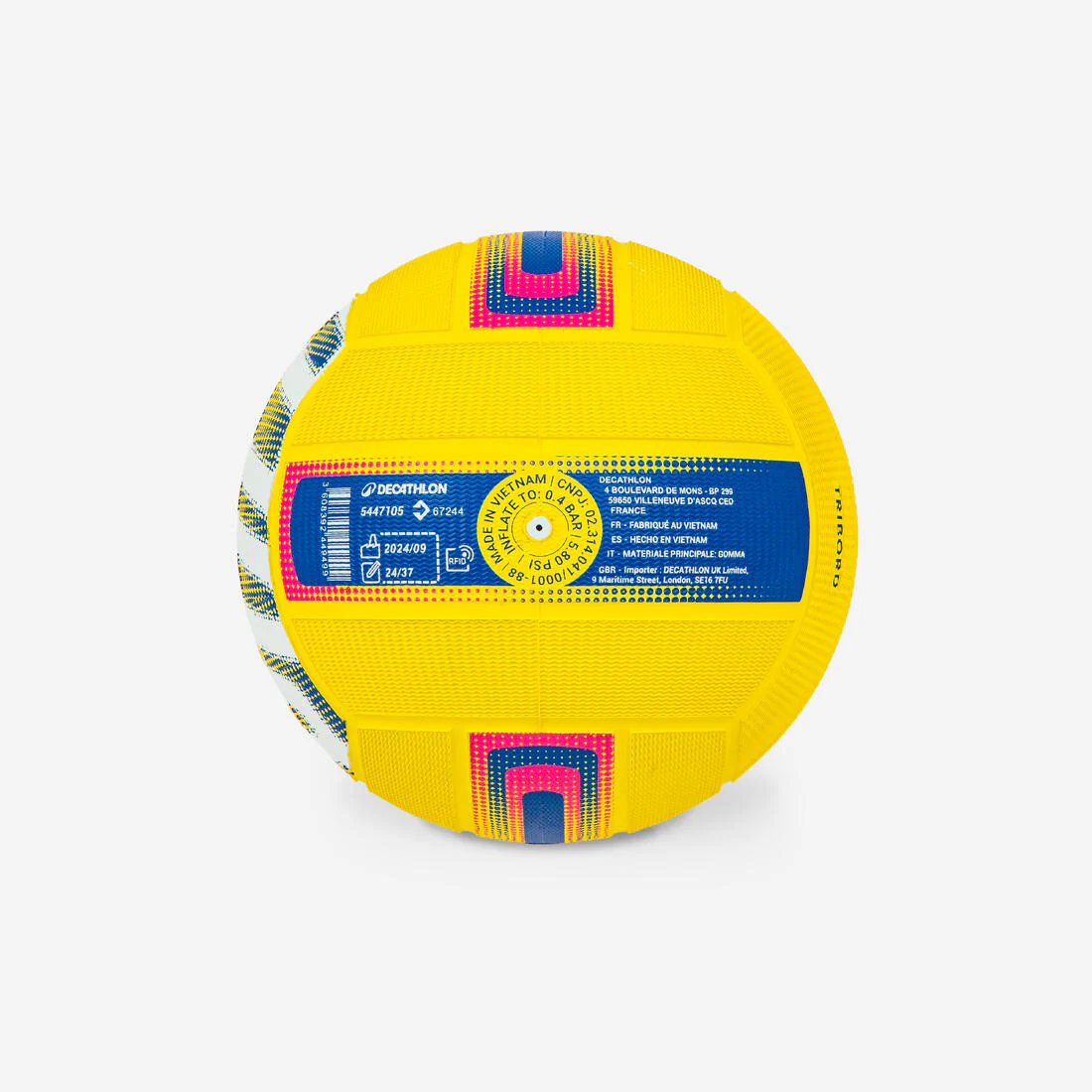 Water polo ball size 3 - Easy yellow - Image 4