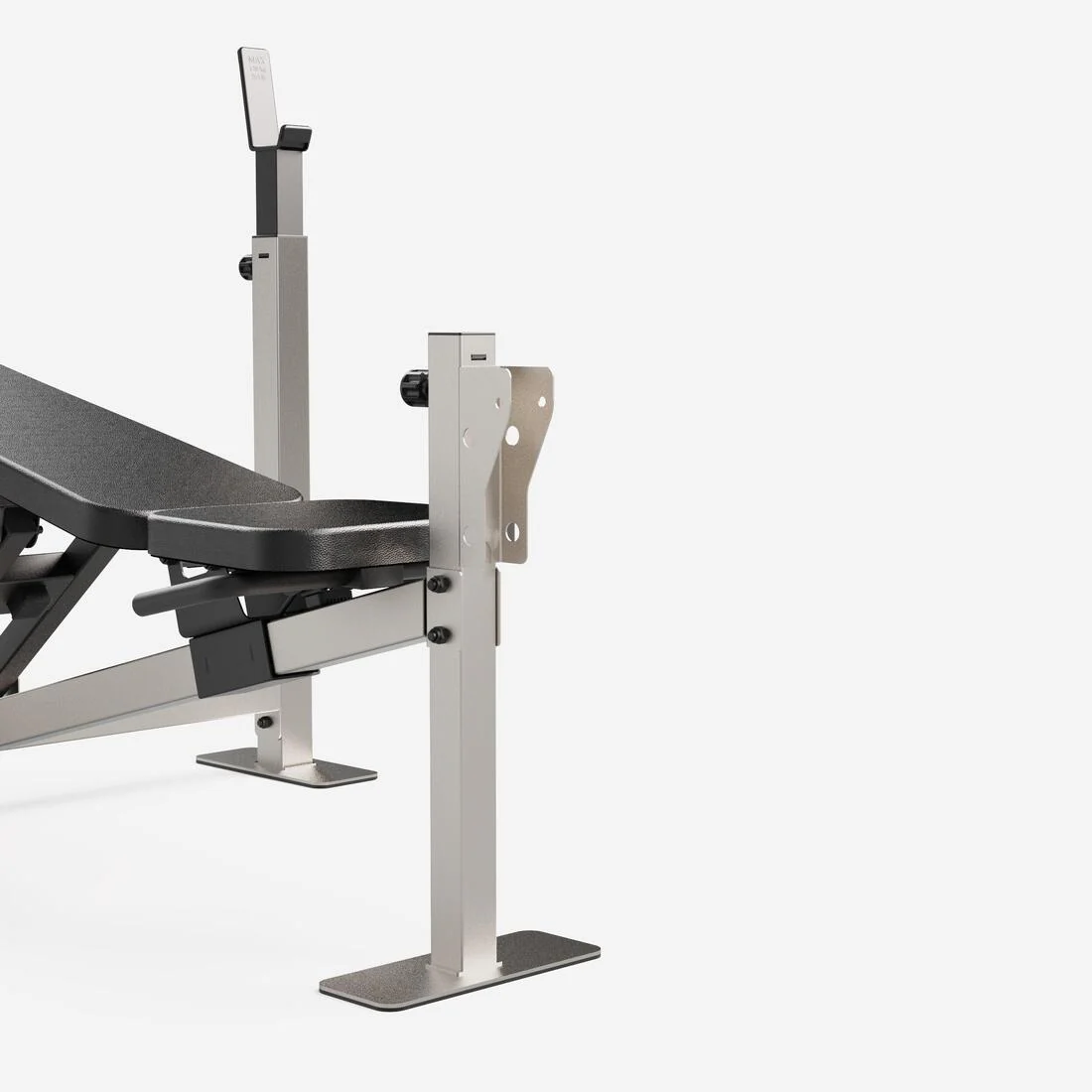 Weight Bench with Barbell Rack and Biceps and Leg Curl Station - Image 8