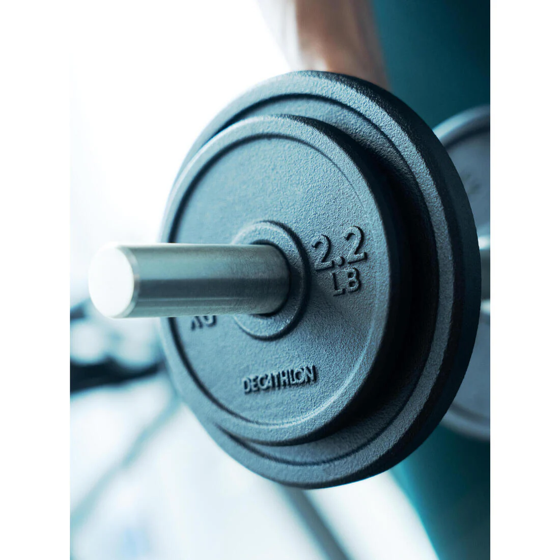 Weight Training 0.5 kg 28 mm 80% Recycled Cast Iron Plate - Image 11