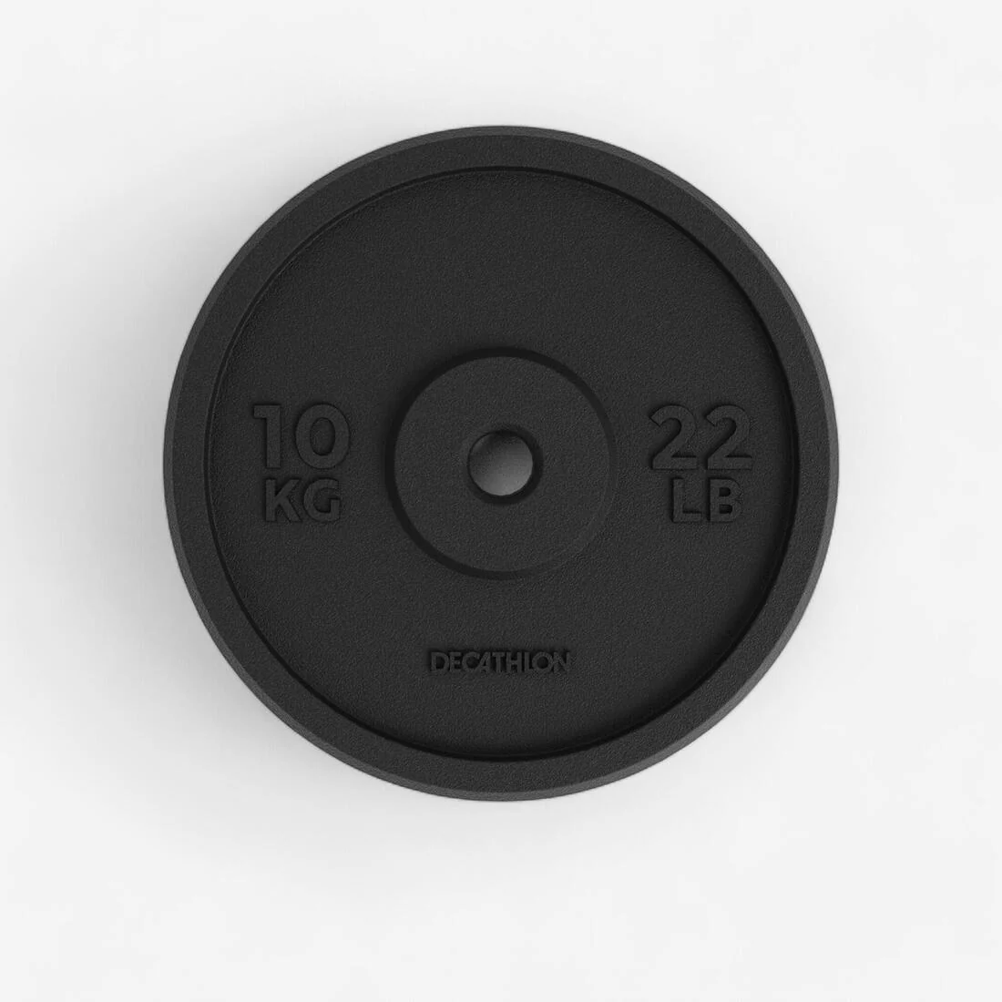 Weight Training 10 kg 1 Inch / 28mm 80% Recycled Cast Iron Plate