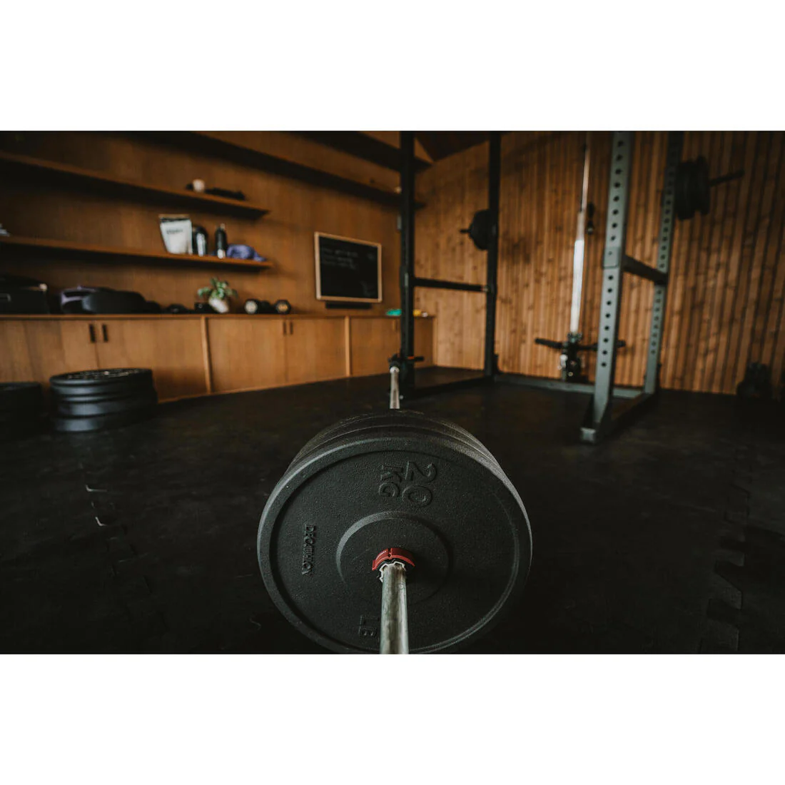 Weight Training 20 kg 1 inch / 28mm Partly Recycled Cast Iron Plate - Image 8