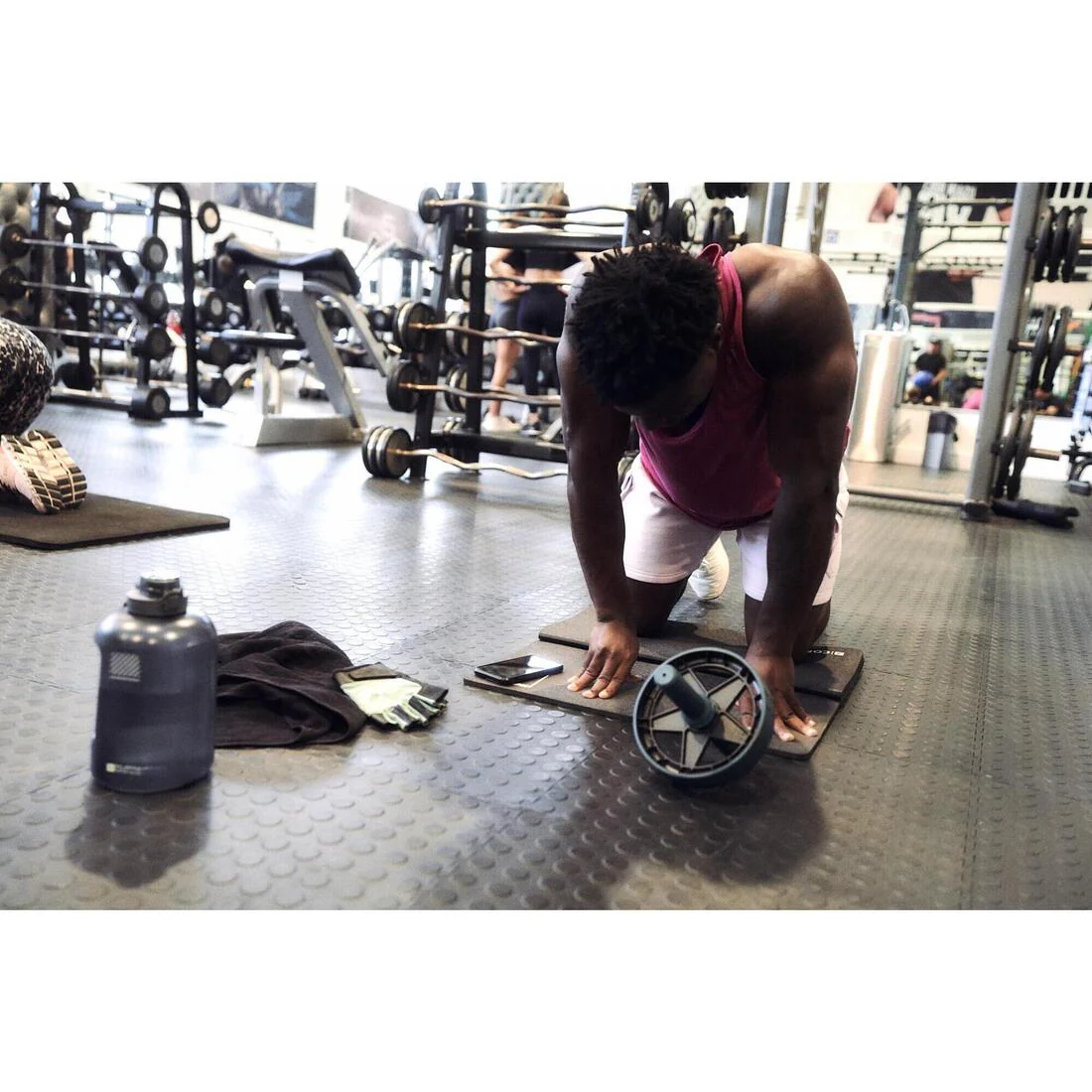Weight Training Ab Wheel 100 - Image 7