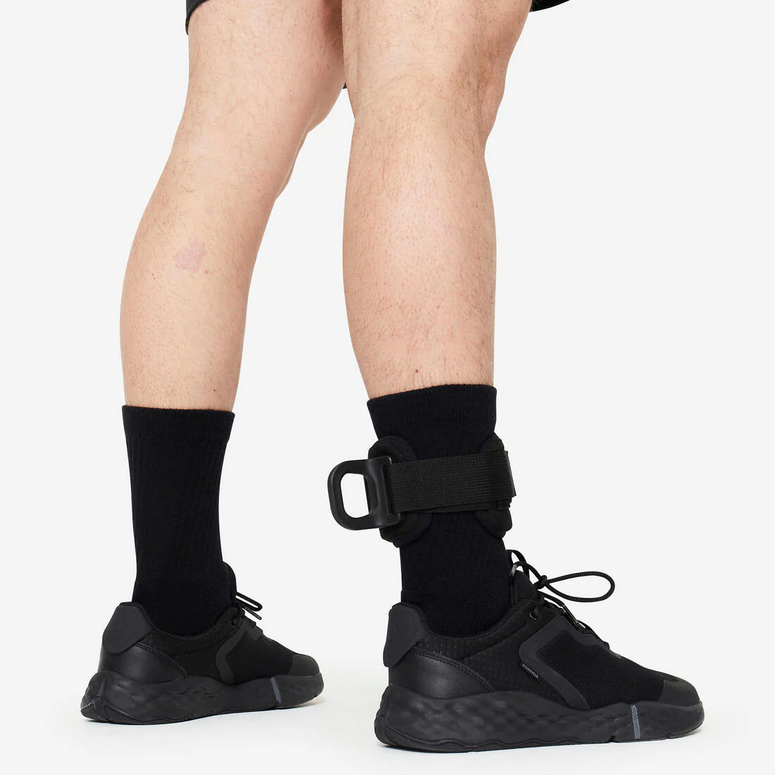 Weight Training Ankle Strap for Cable Machine - Black - Image 6
