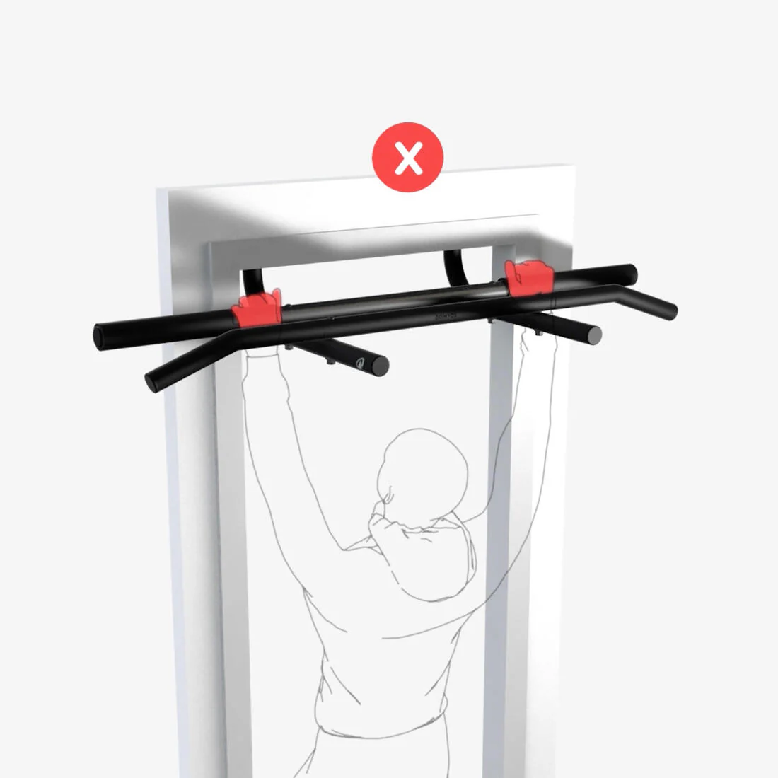 Weight Training Door Pull-Up Bar - Image 14