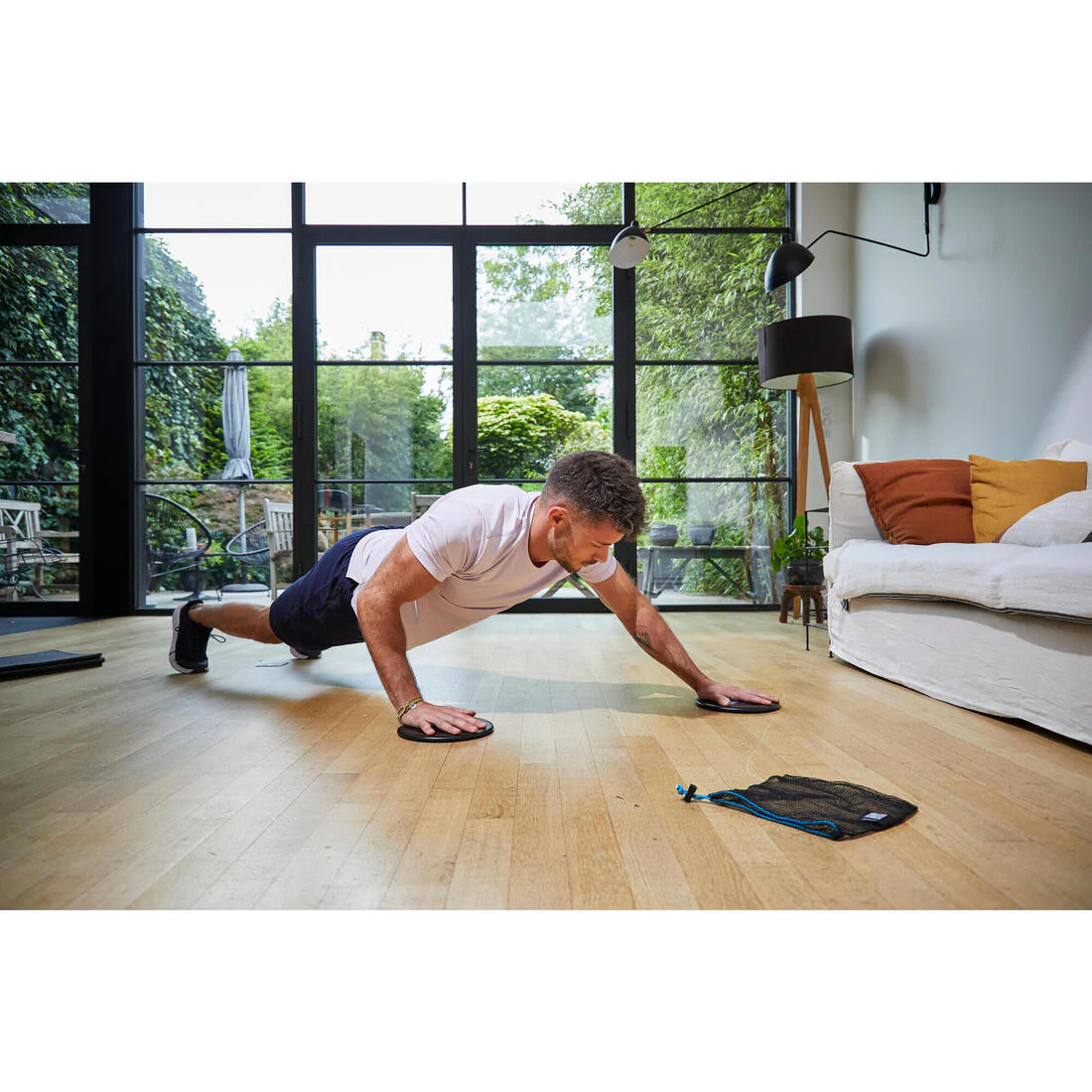 Weight Training Gliding Discs for Use on All Floors - Twin-Pack - Image 10